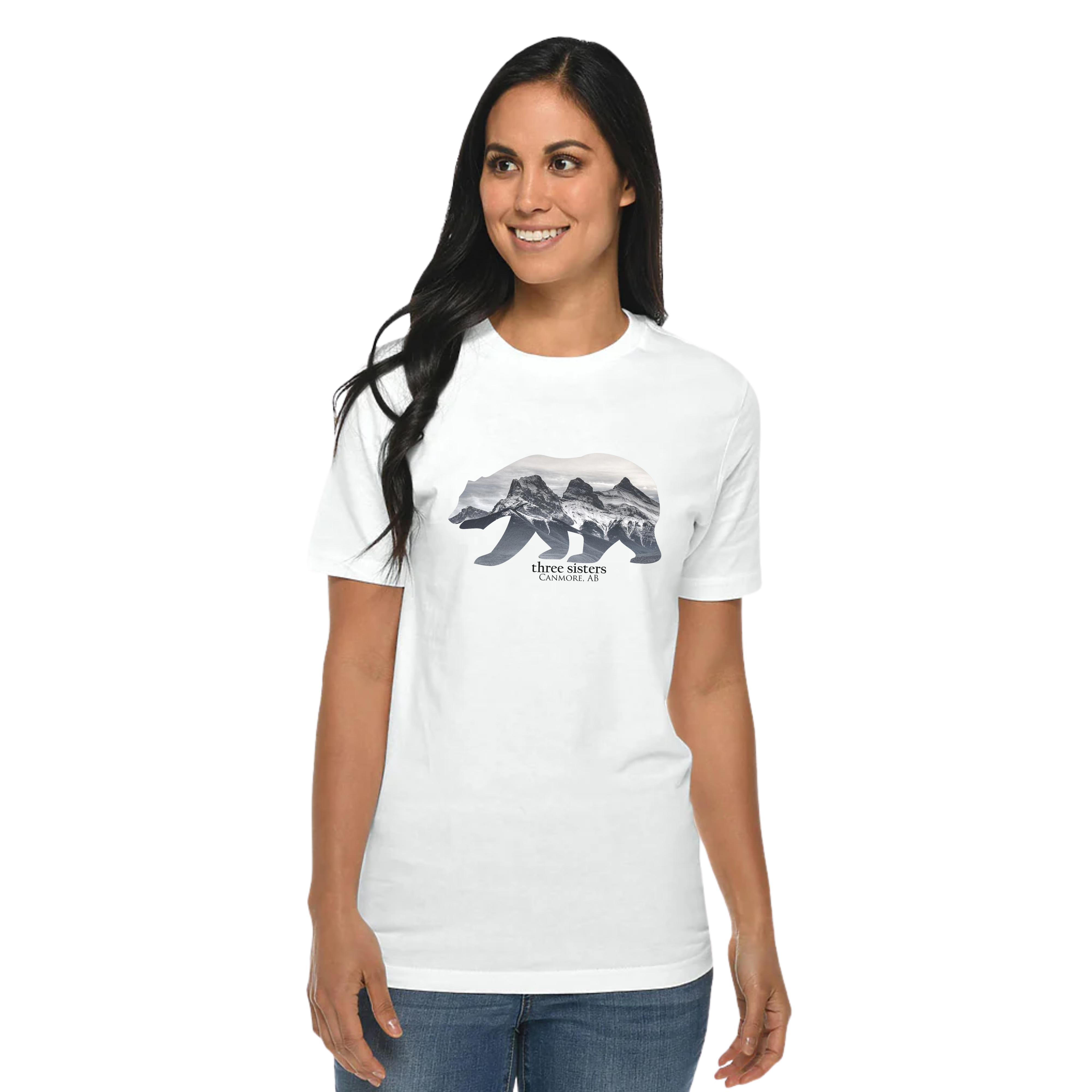Three Sisters Bear White T-Shirt