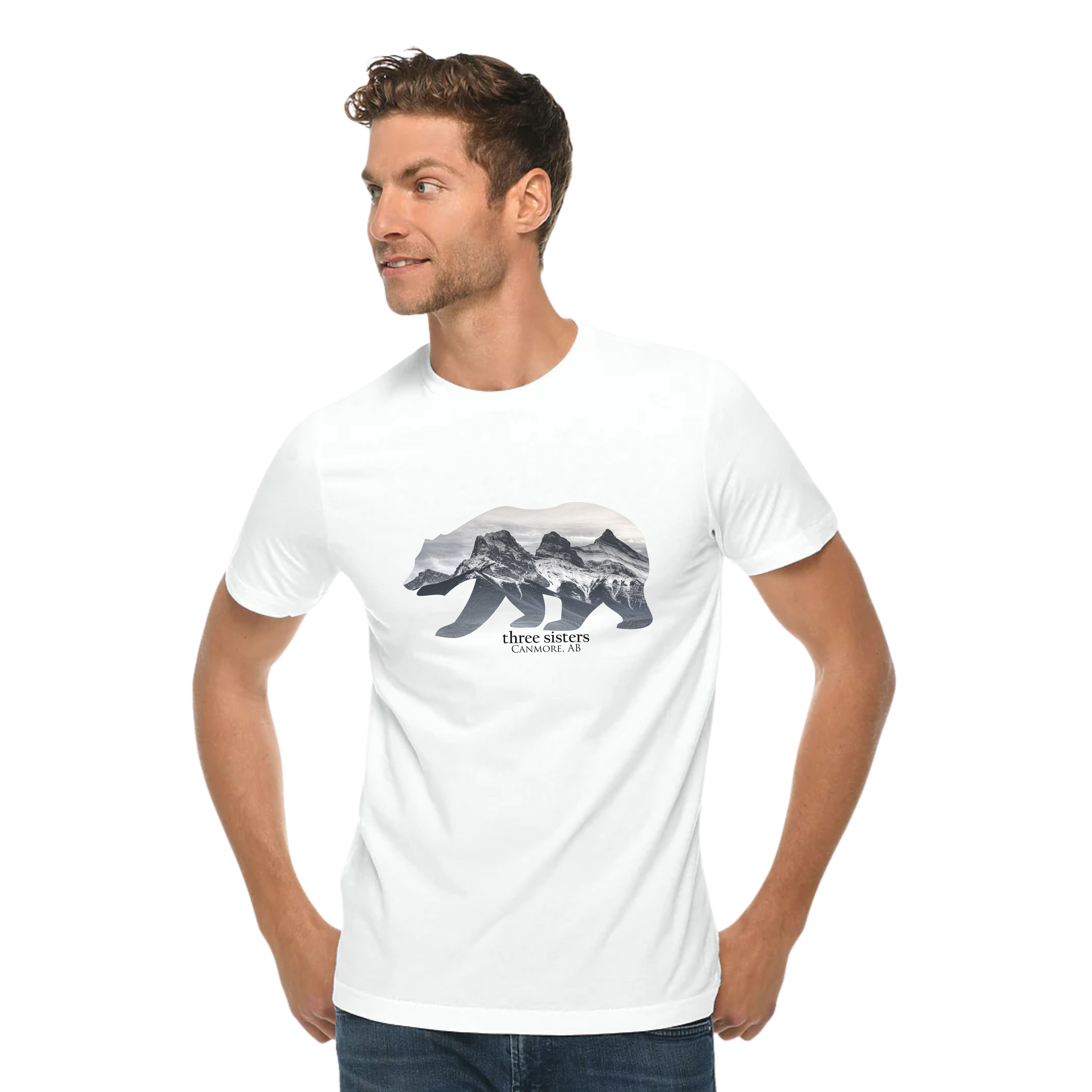 Three Sisters Bear White T-Shirt