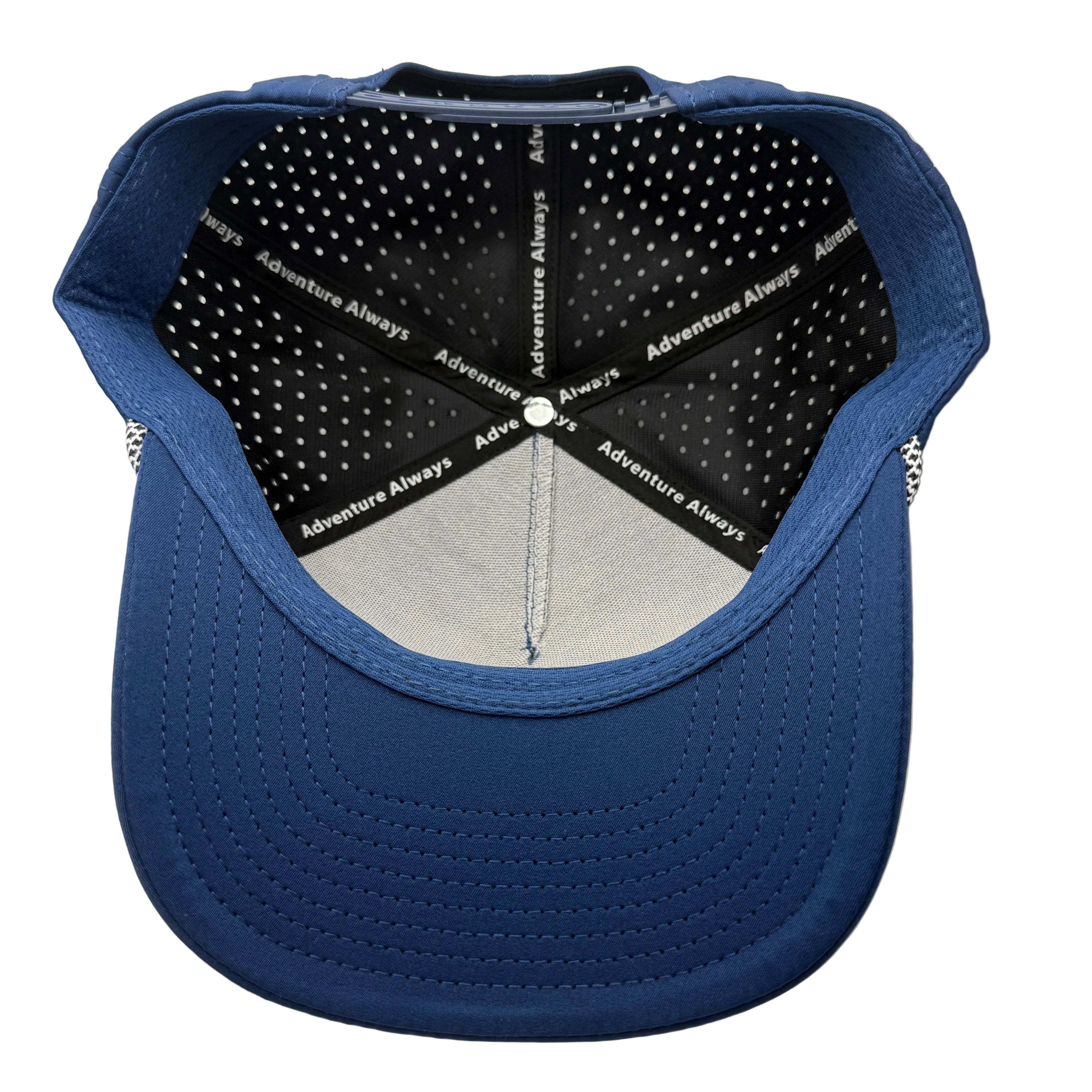 Mountain River Life Snapback Rope Hats