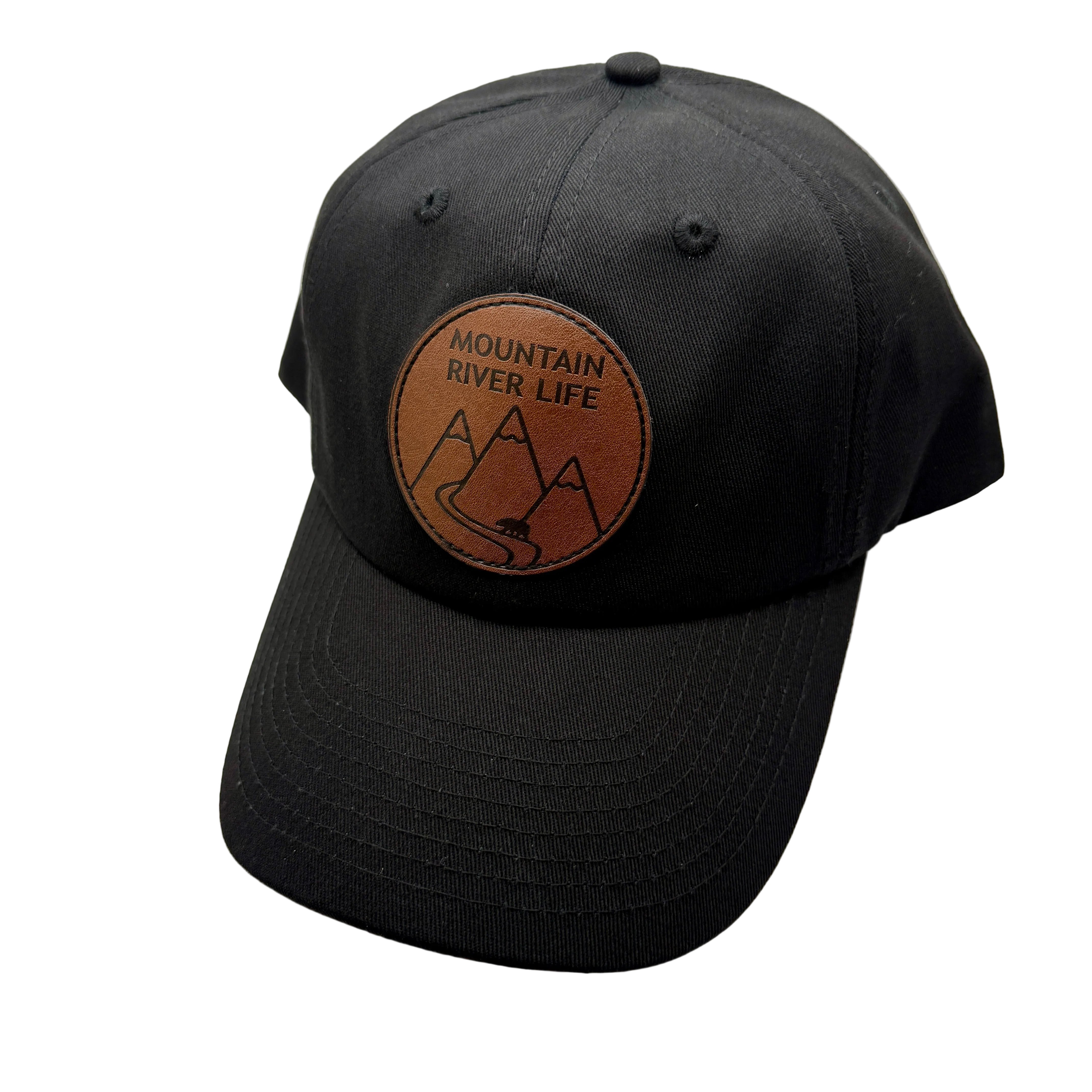 Signature Leather Patch Cap