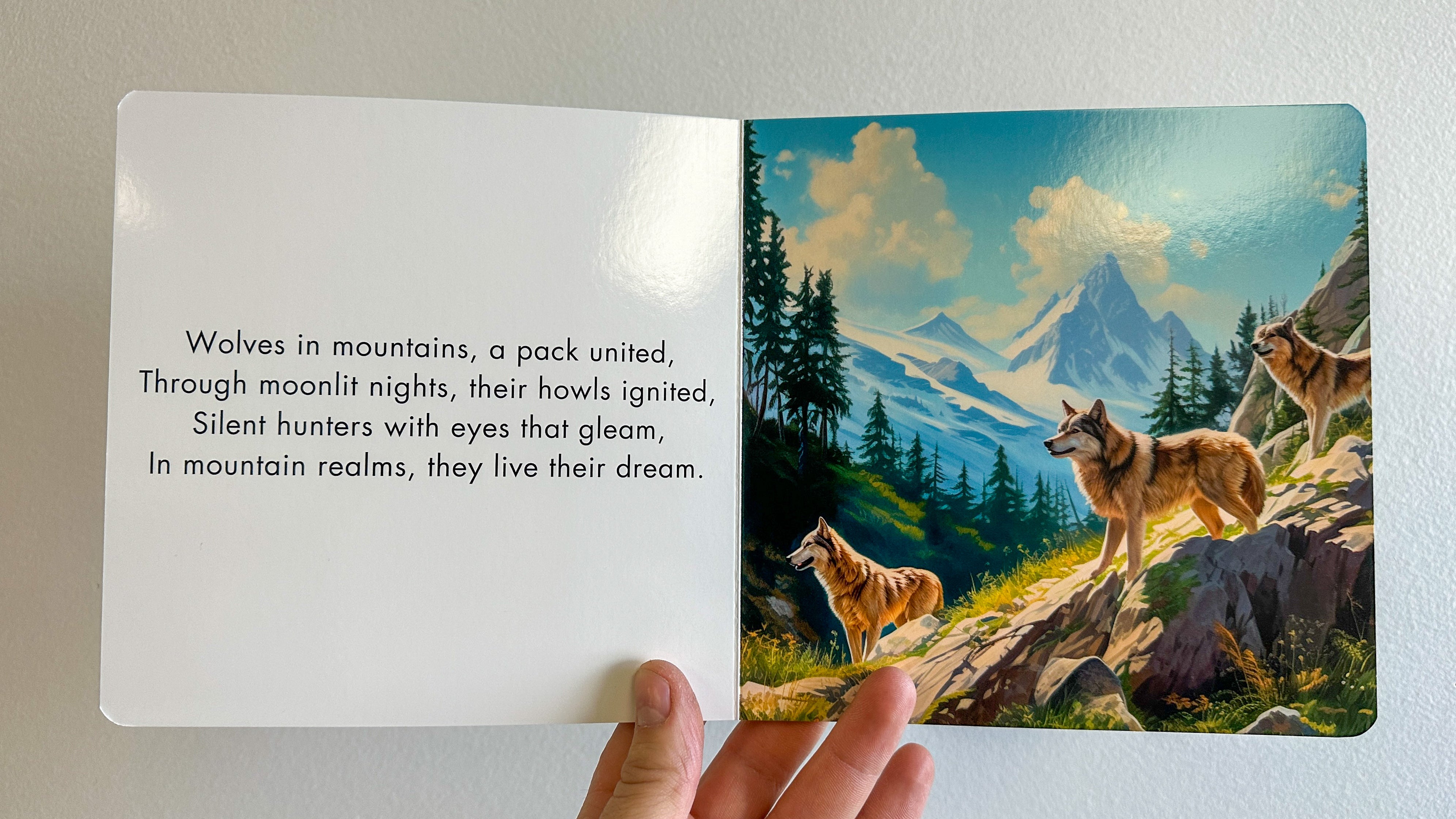 Peaks & Paws — Board Book