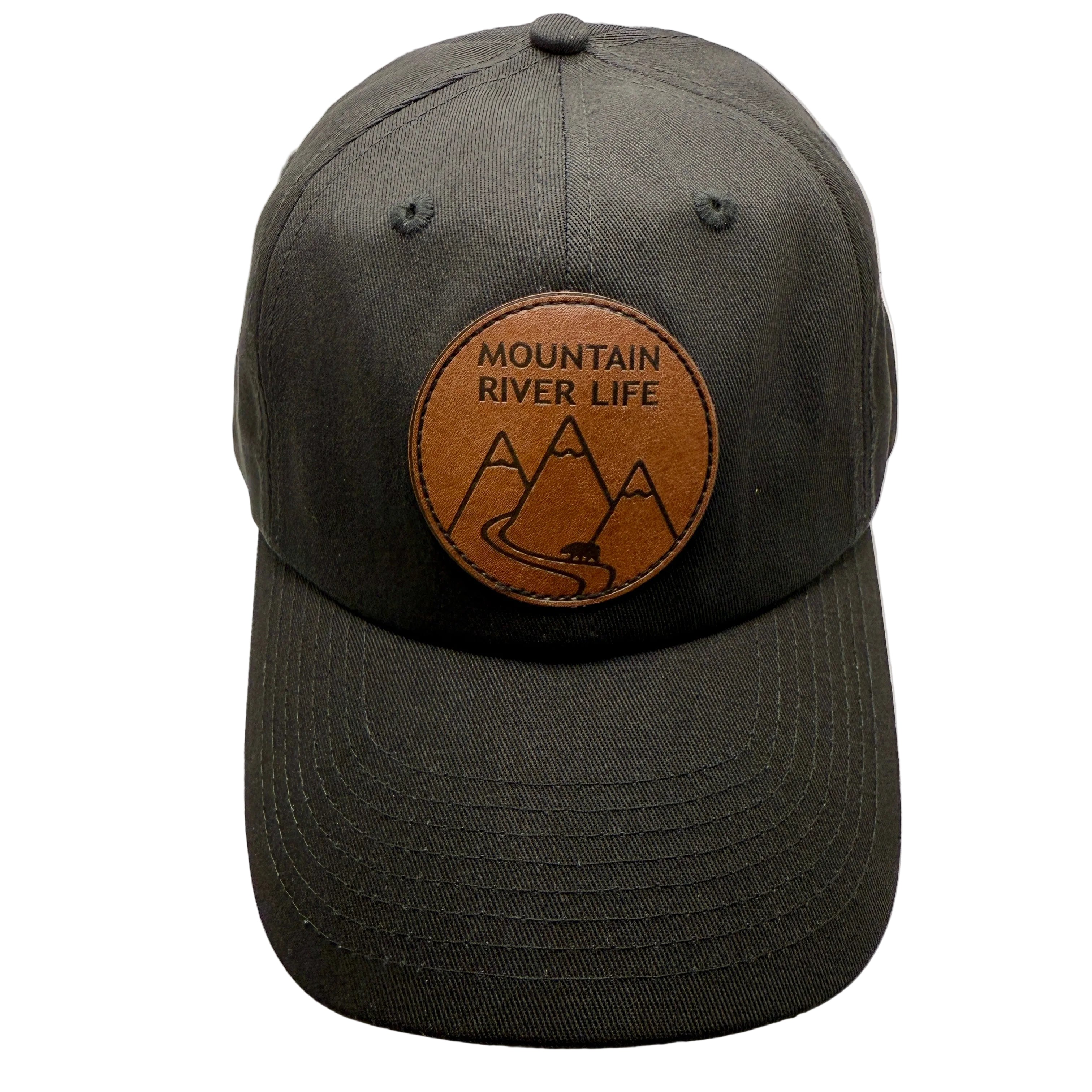 Signature Leather Patch Cap