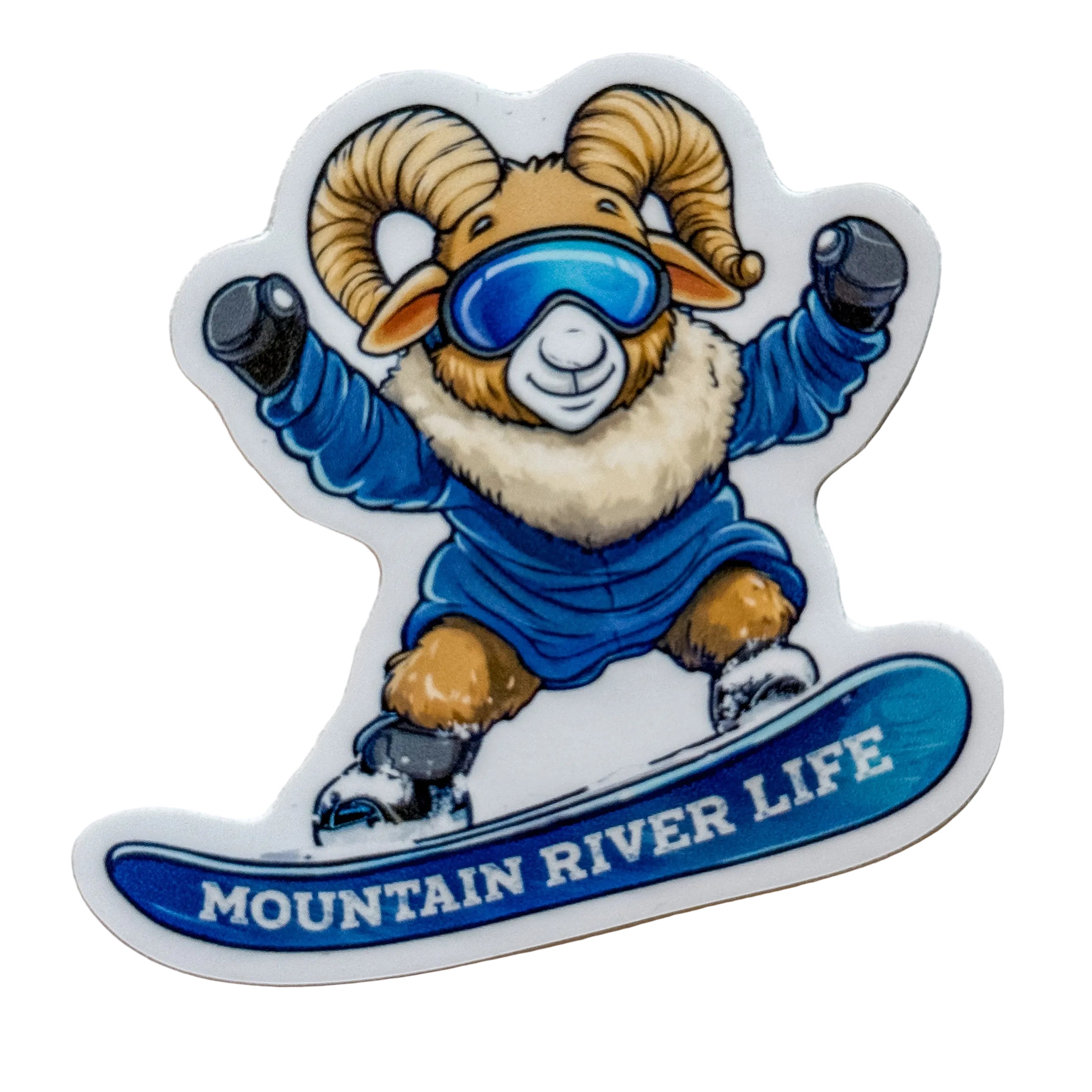 Blizzard Die-Cut Sticker (2.3" x 2.5")