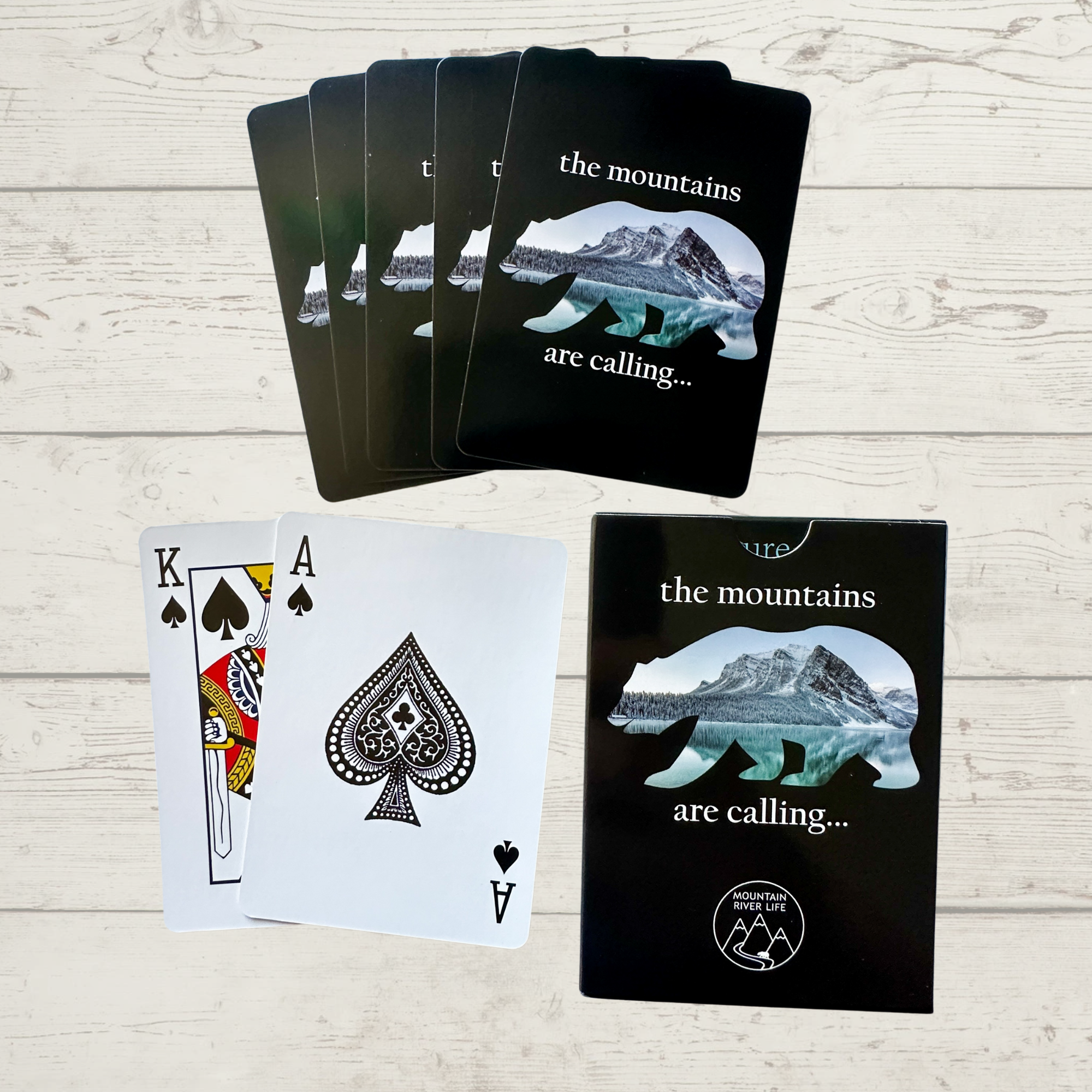 The Mountains Are Calling Playing Cards
