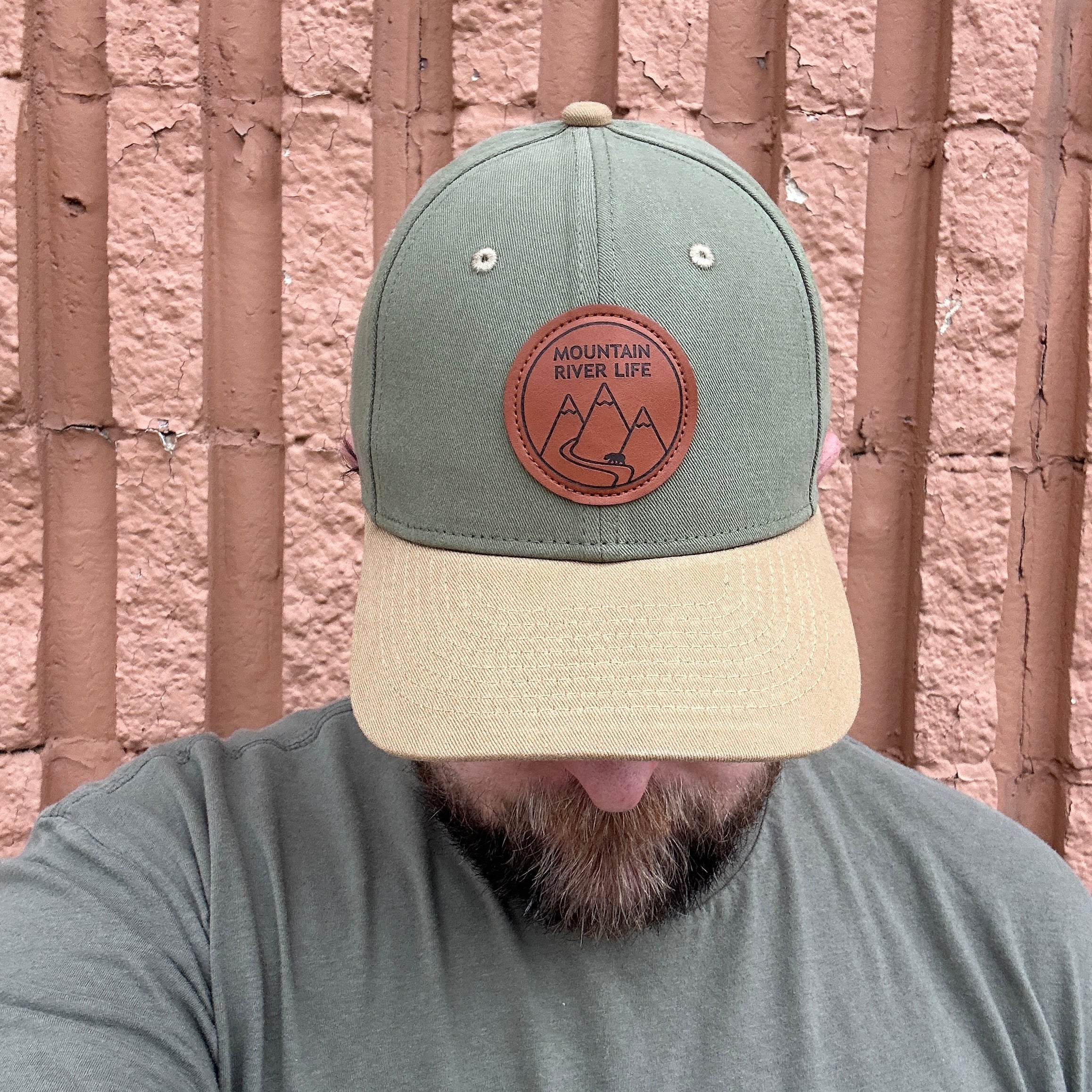 MRL Leather Patch Hats