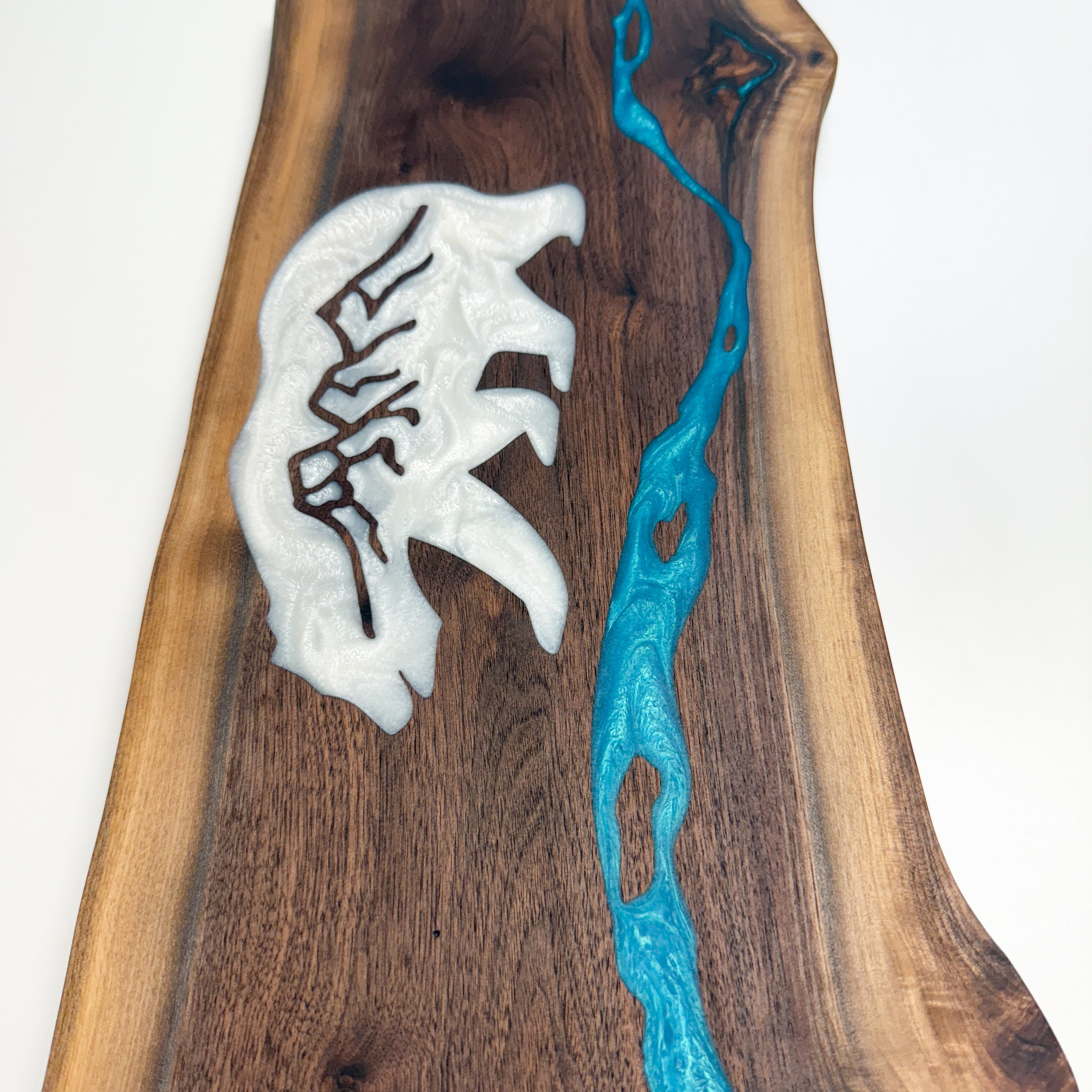 3 Sisters Bear River Charcuterie Board / Wall Art