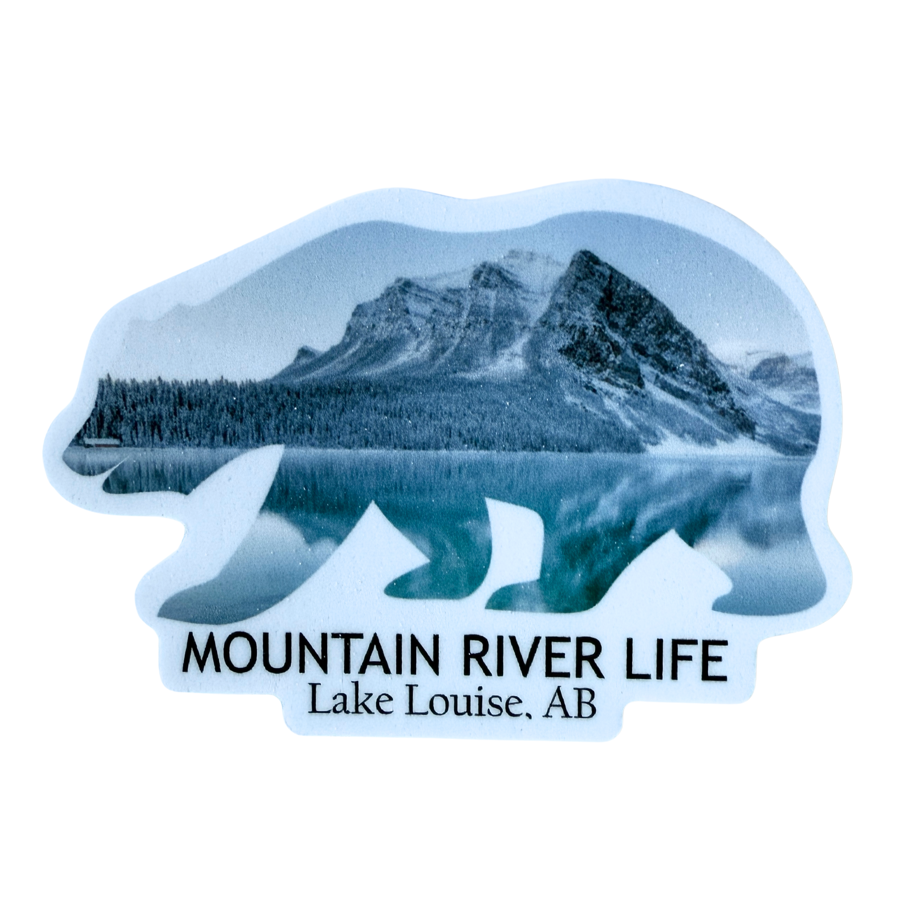 Louise Bear Die-Cut Sticker (2.88" x 2.0")