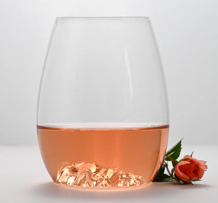 MTNPK Wine Glass Set - 3 Sisters & Lake Louise