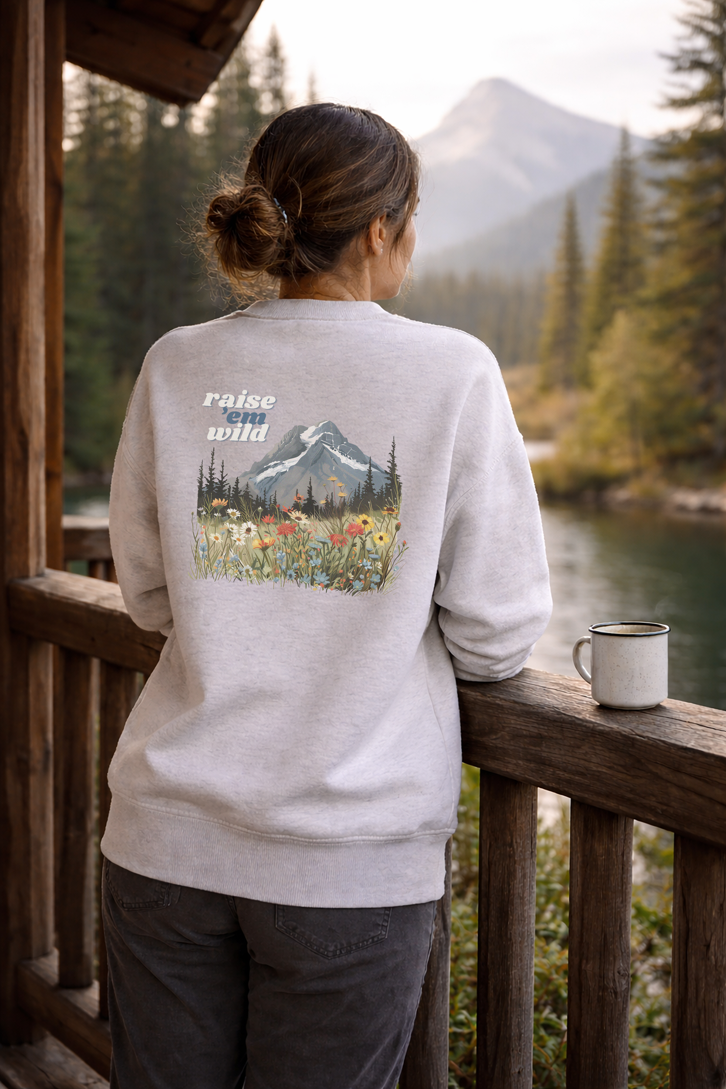 Mountain Mama Crewneck Sweatshirt