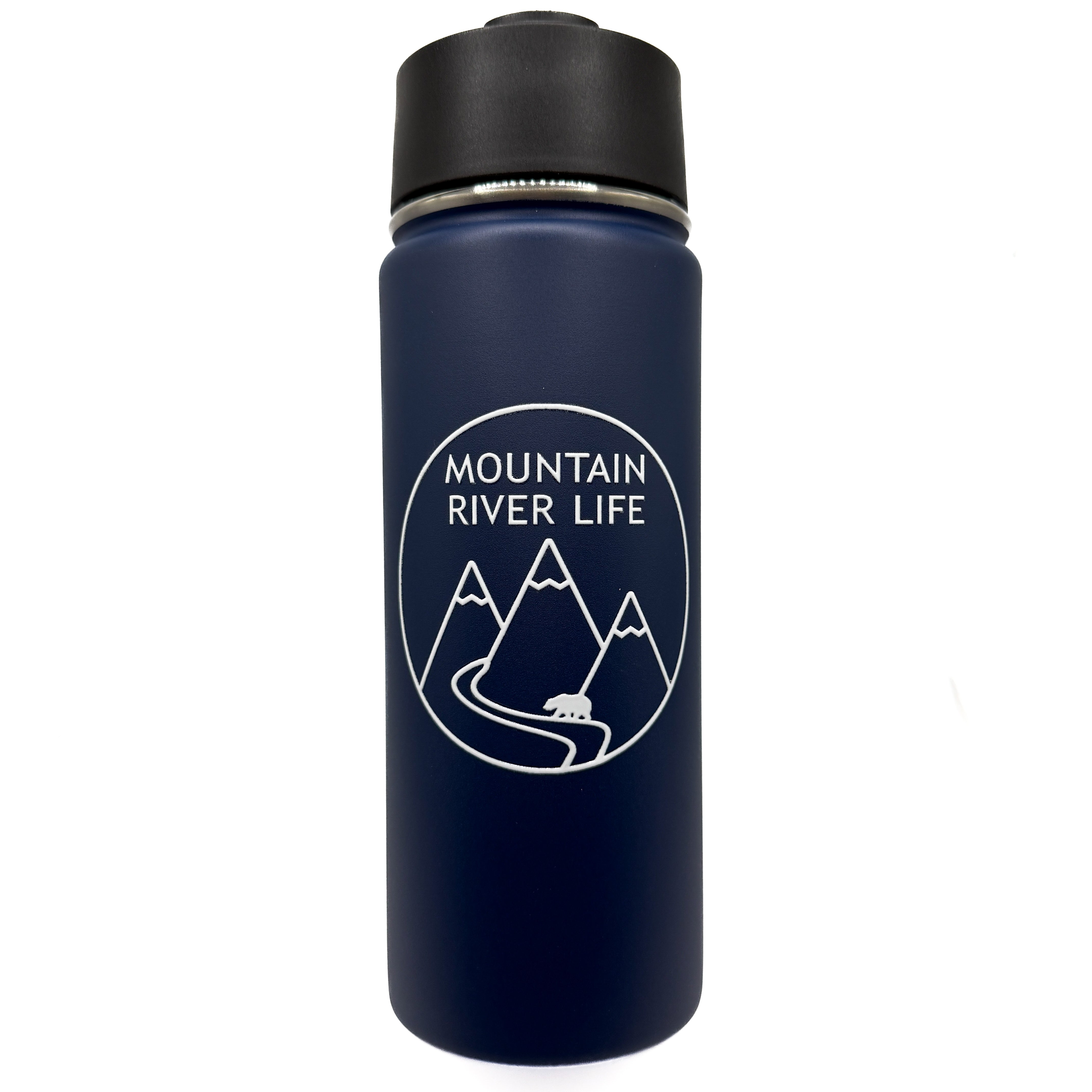 Mountain River Life 18oz Insulated Water Bottle