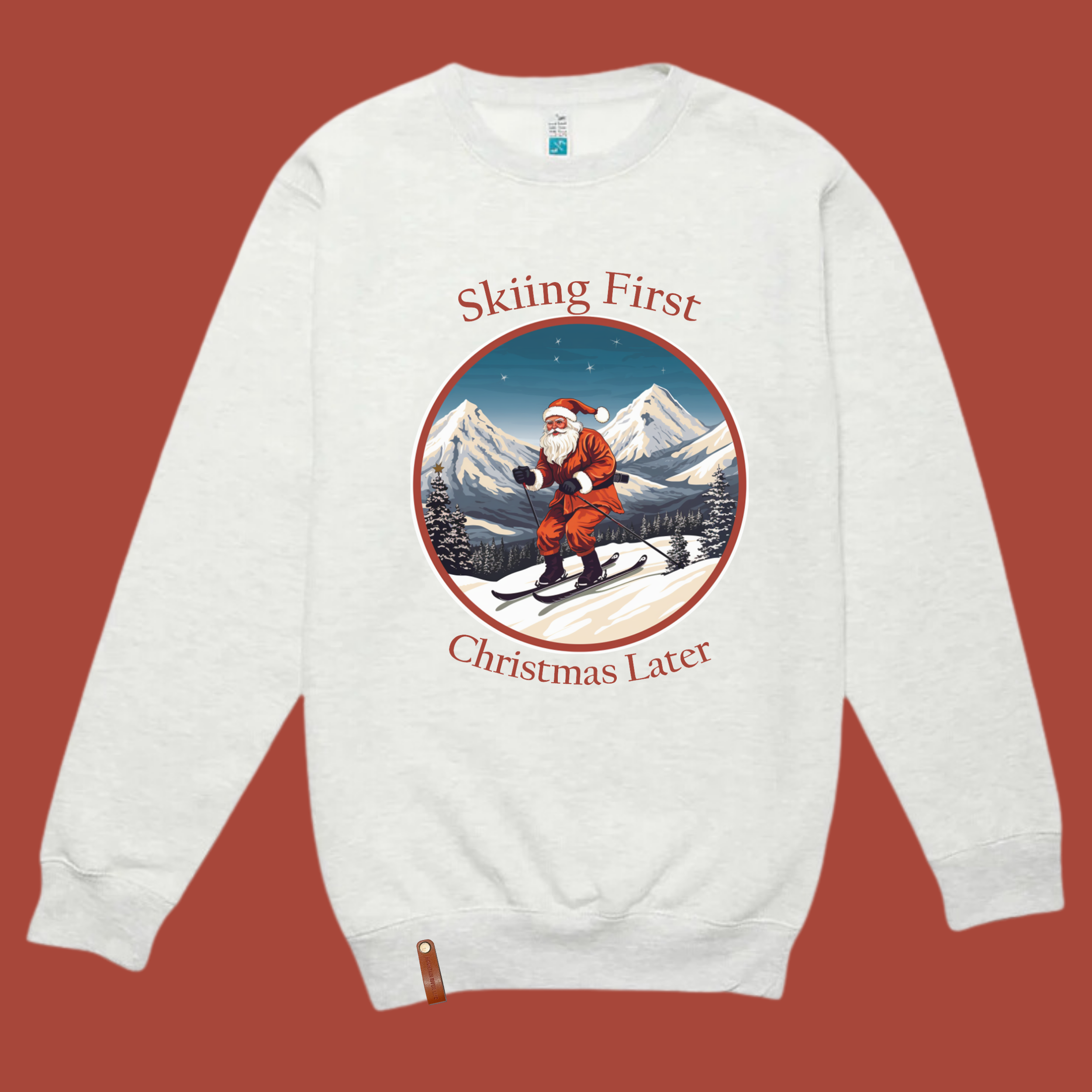 Ski Sweatshirt - Front Graphic