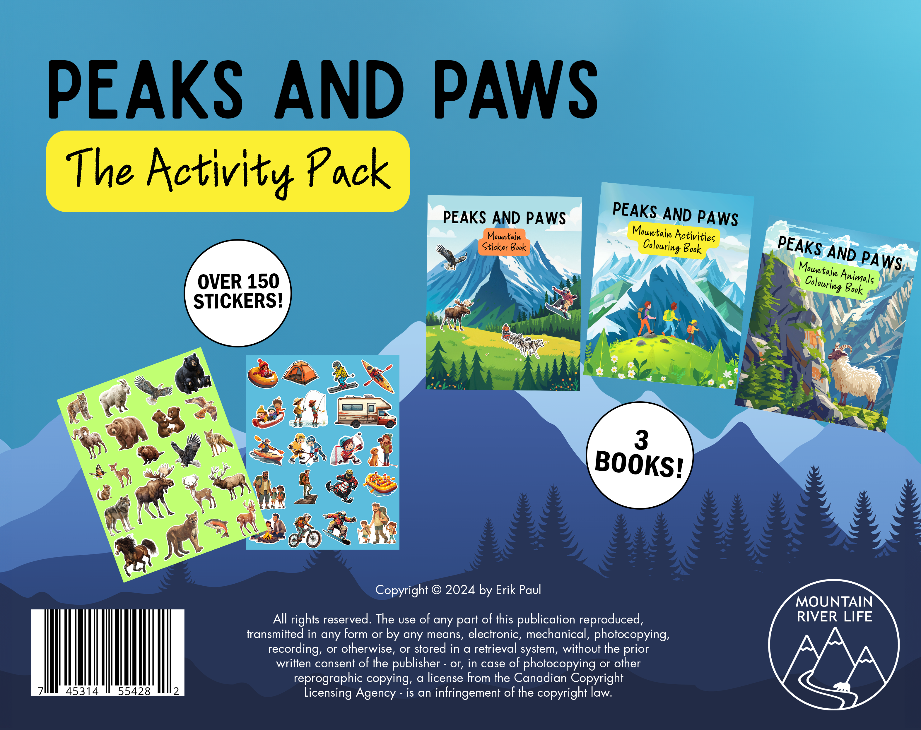 Pre-Order - Peaks & Paws: The Activity Pack - Coming in July