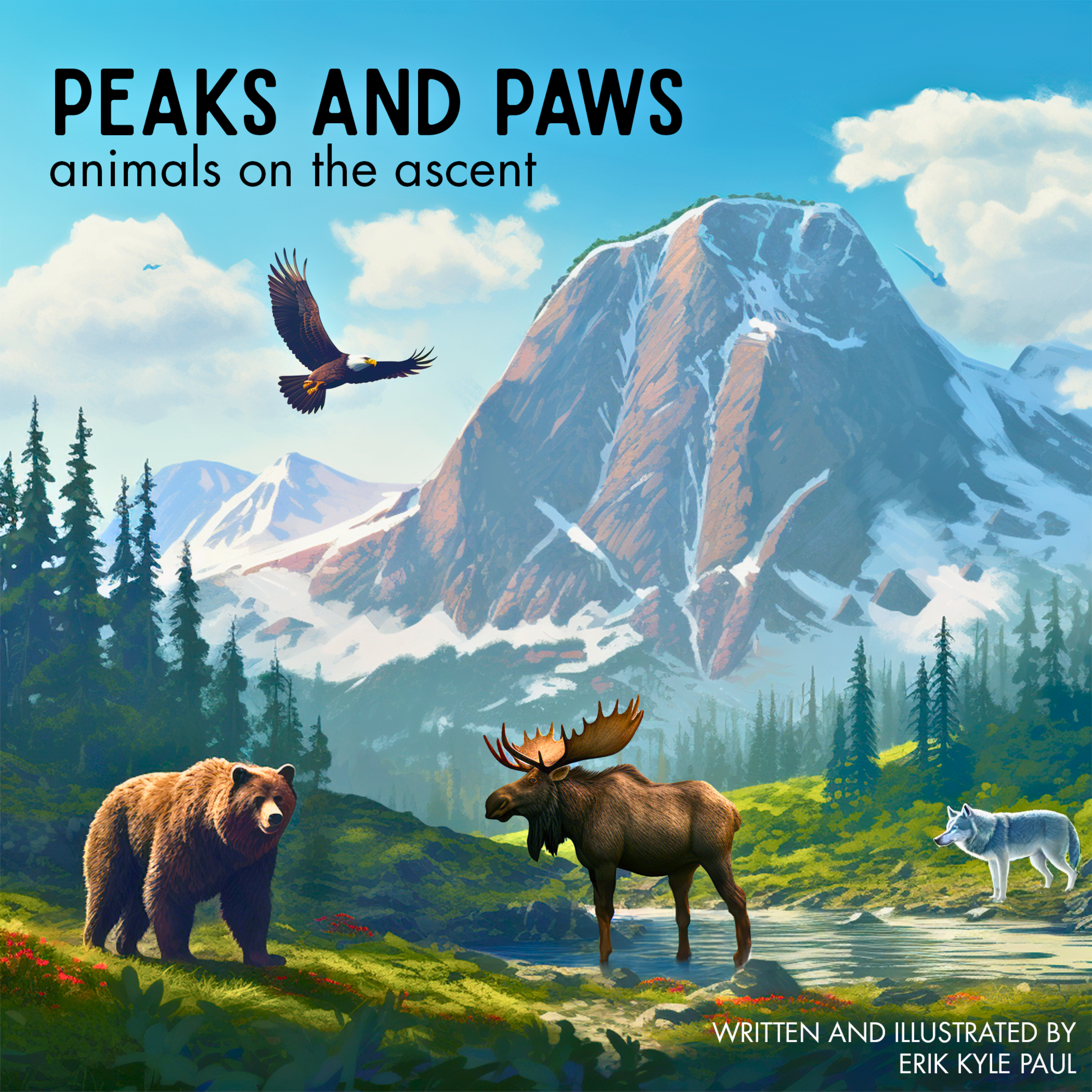 Peaks & Paws — Board Book