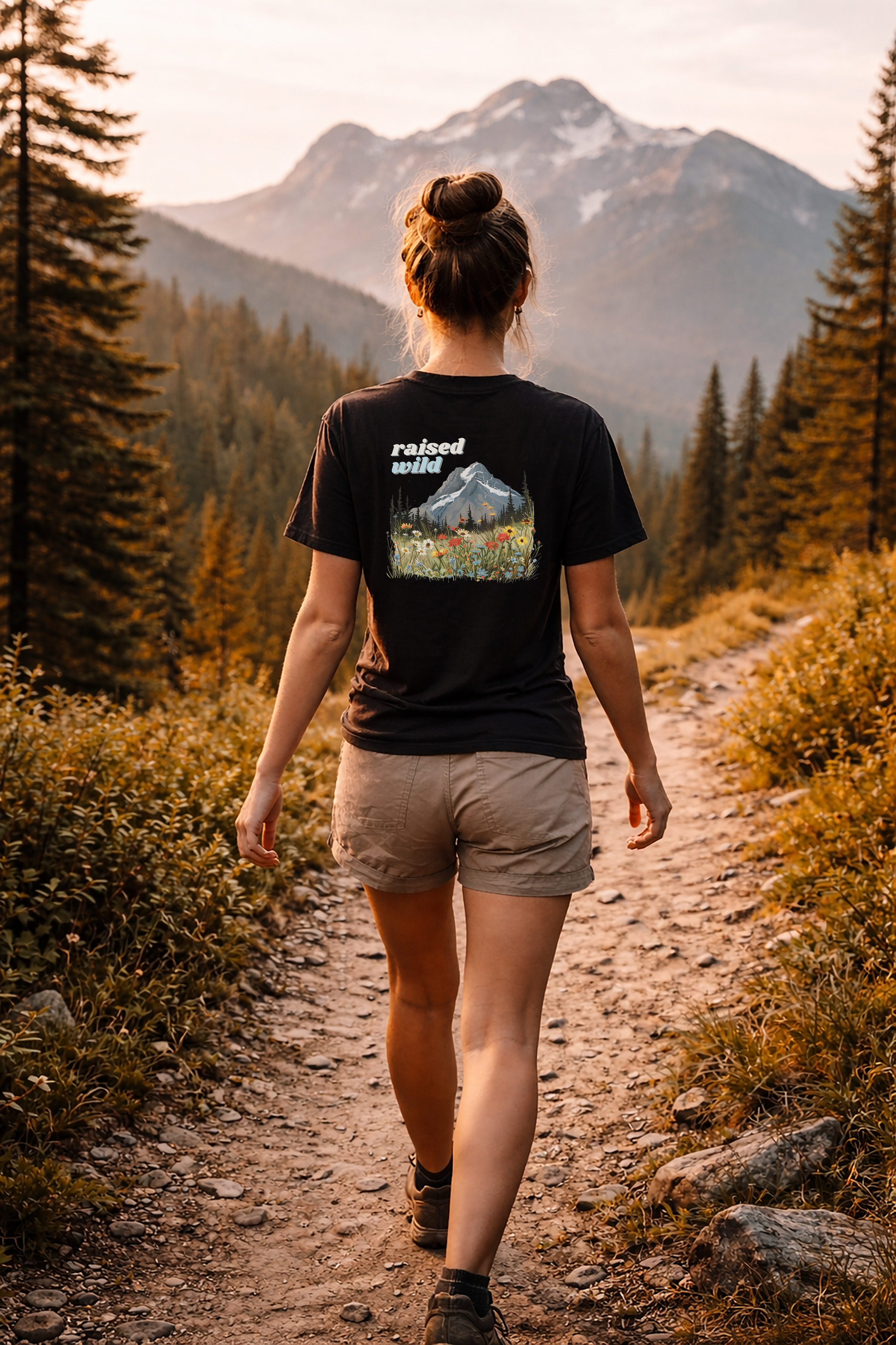Raised Wild Adult T-Shirt