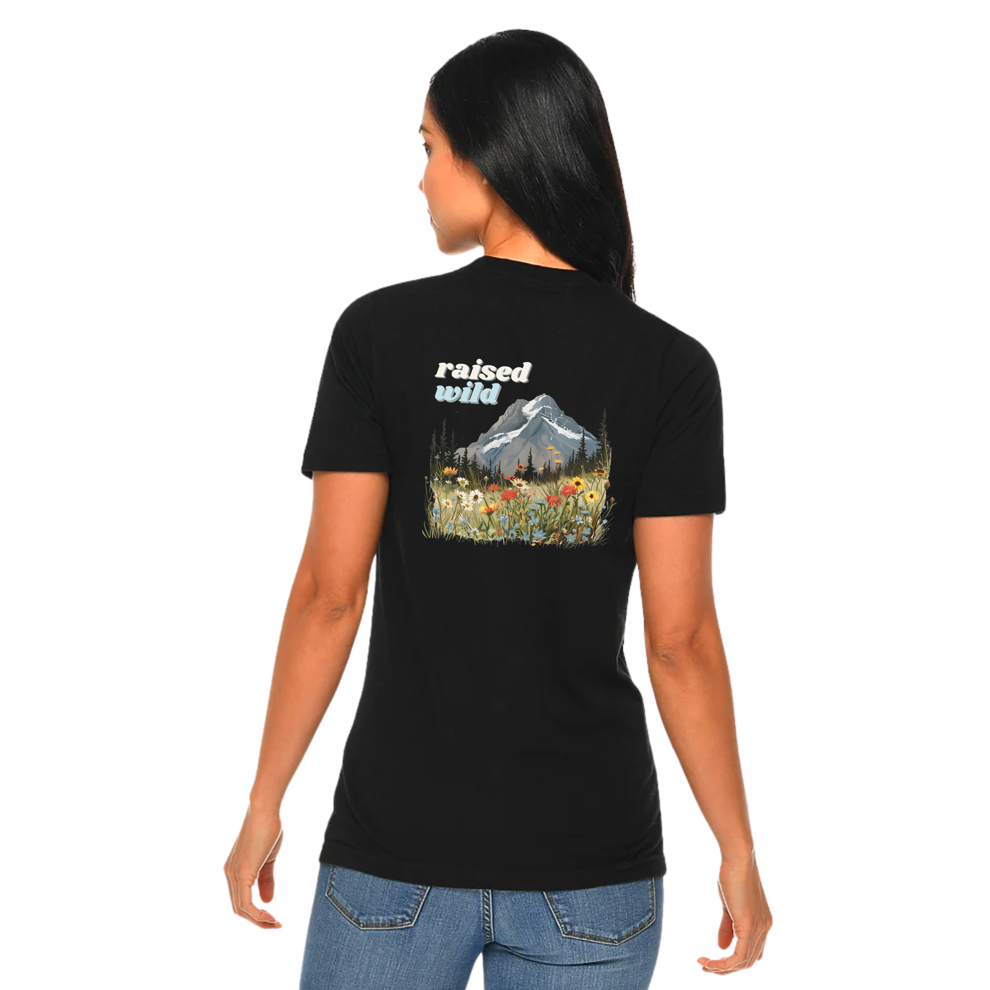 Raised WIld Adult T-Shirt