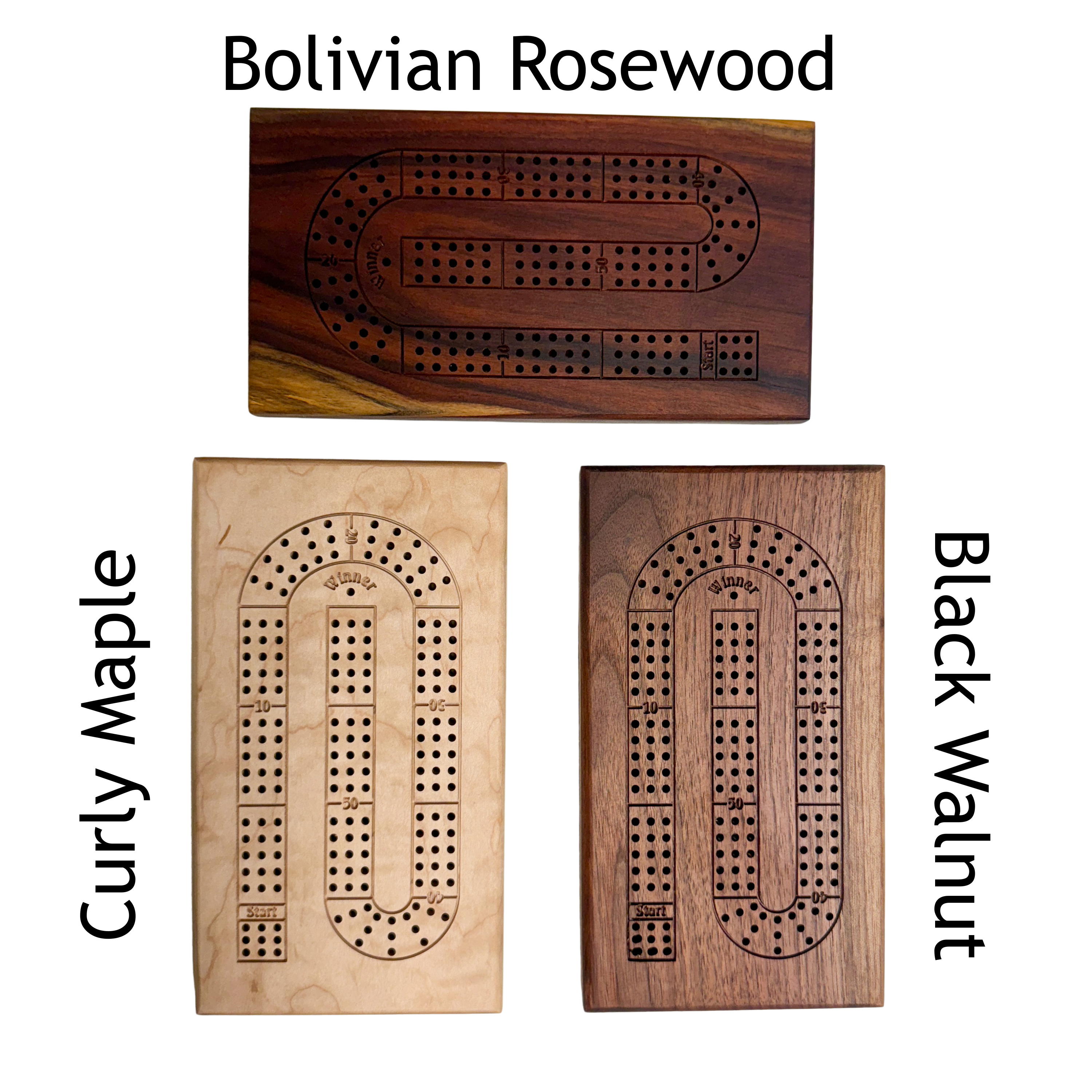 Hardwood Travel Crib Board