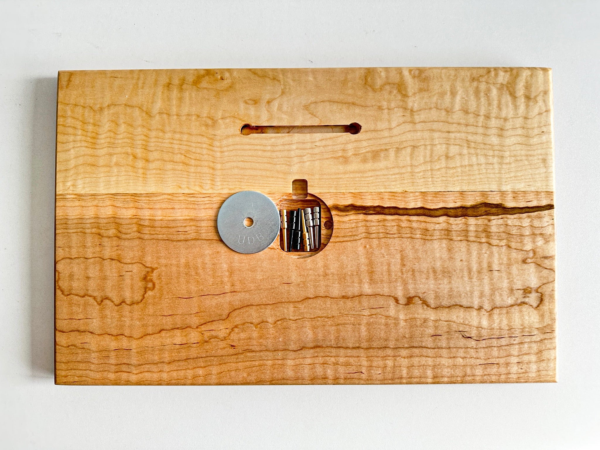 Mountain River Cribbage Board