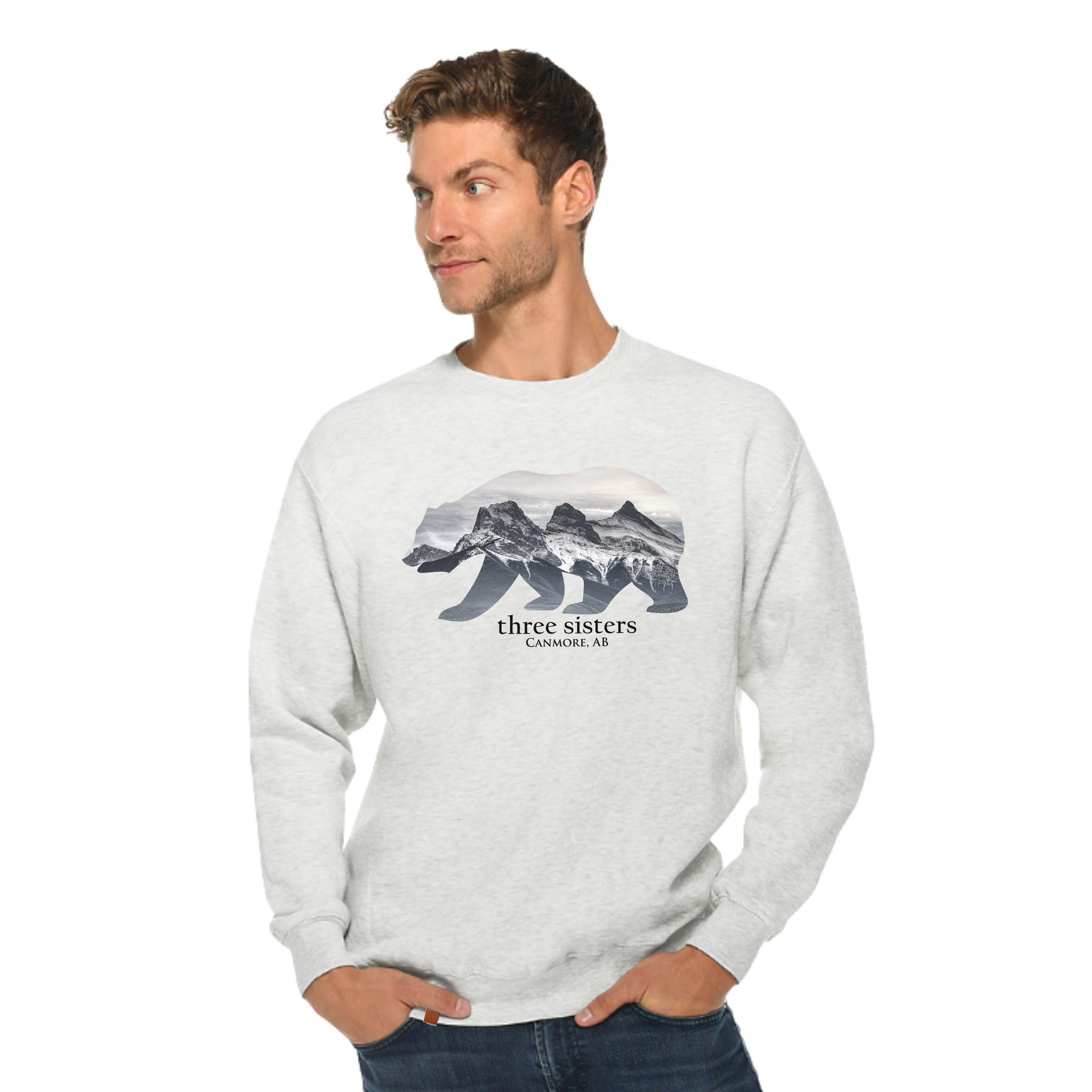 Three Sisters Bear Crewneck Sweatshirt