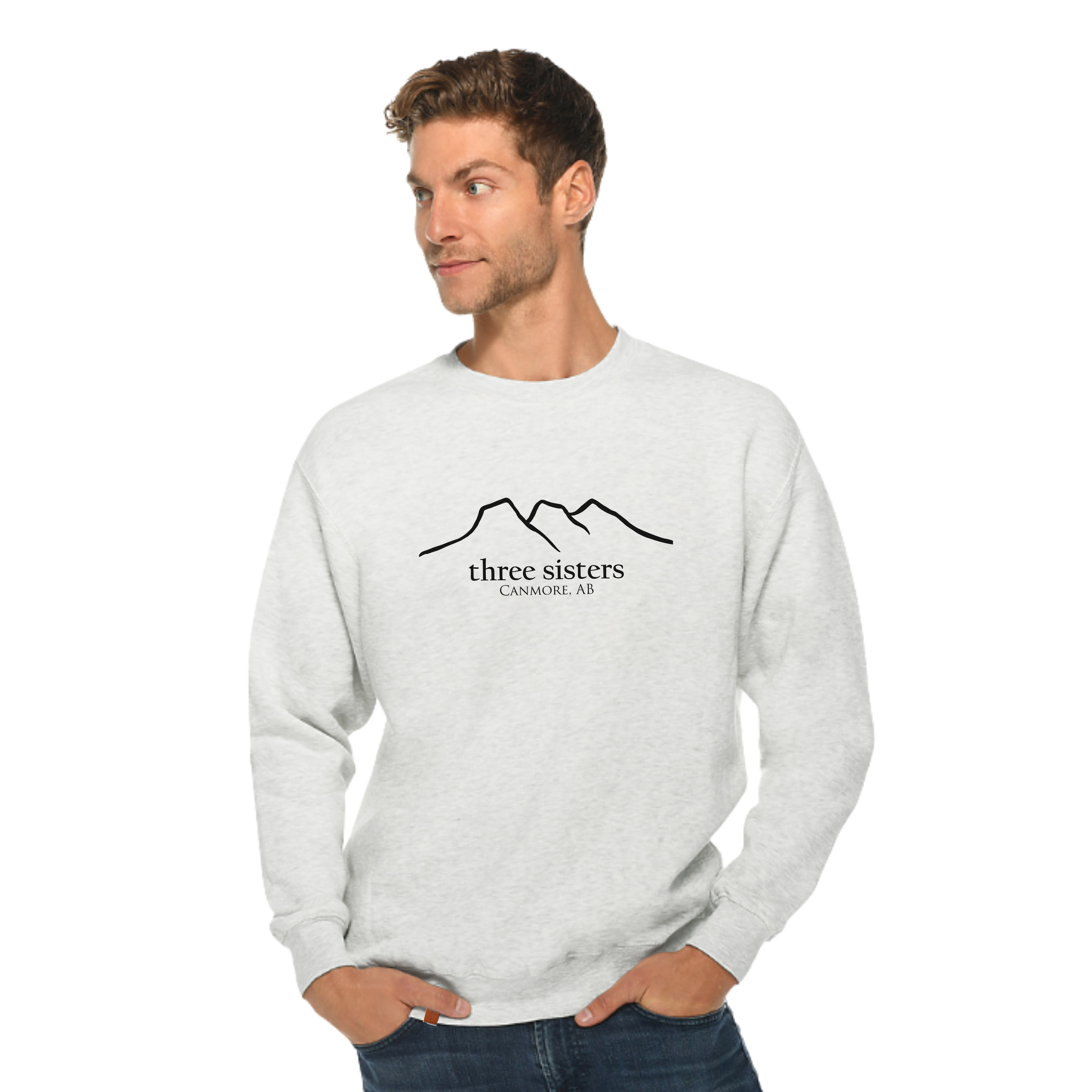 Three Sisters Silhouette Crewneck Sweatshirt