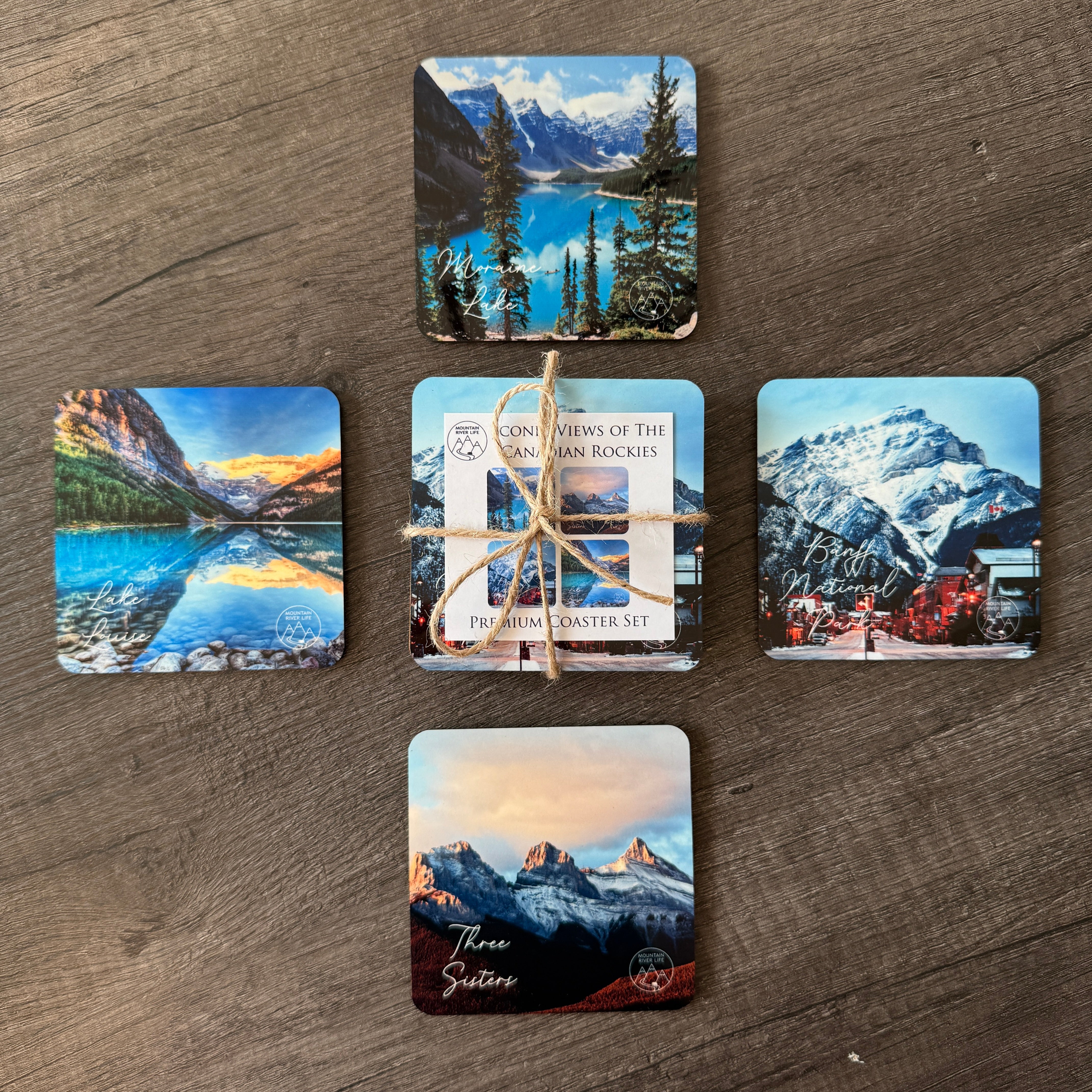 Iconic Views Coaster Set (4)