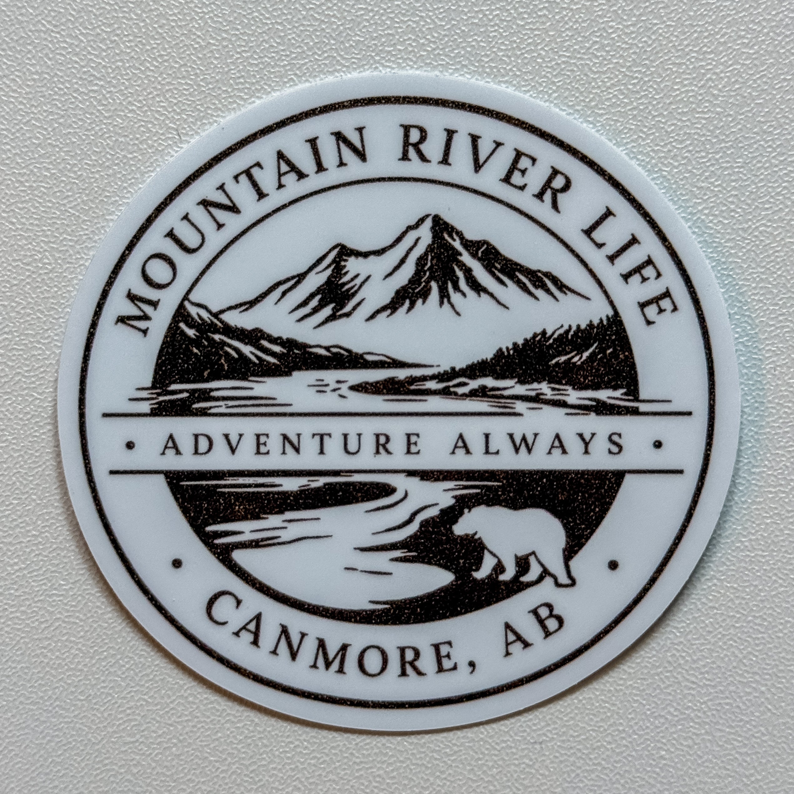 MRL Stamp Sticker — Canmore (2.5" x 2.44")
