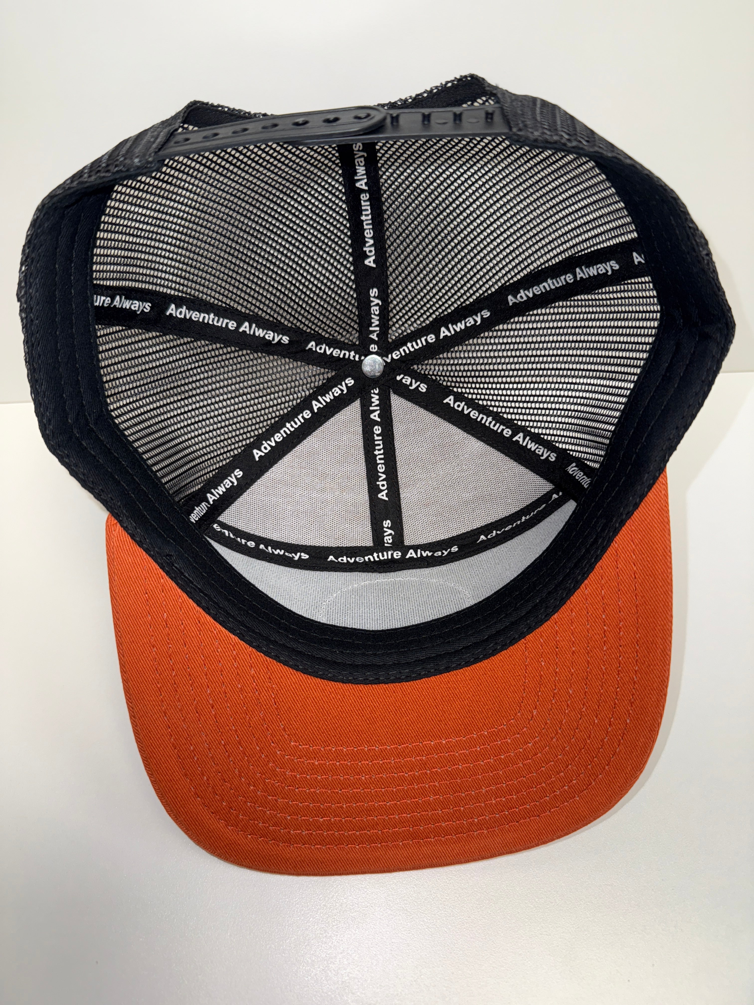 Mountain River Life Leather Patch Trucker Hats