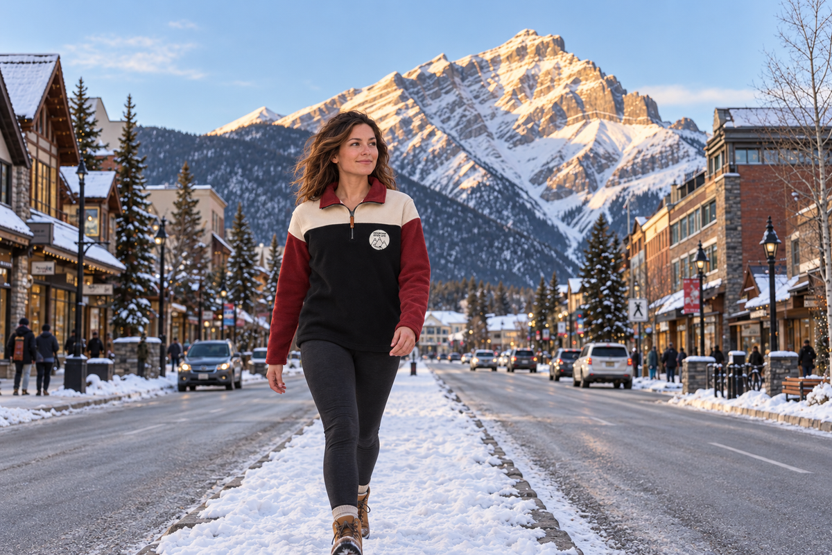 Banff Ave Fleece Quarter Zip