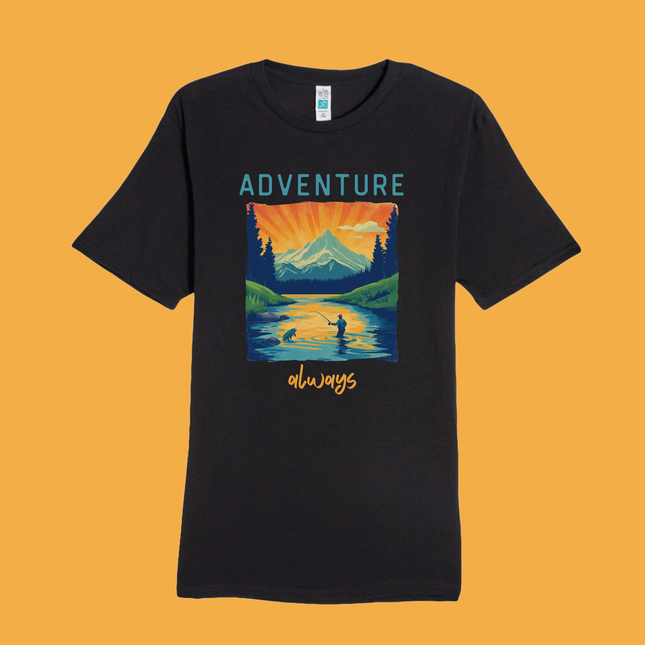 Fishing Tee - Front Graphic