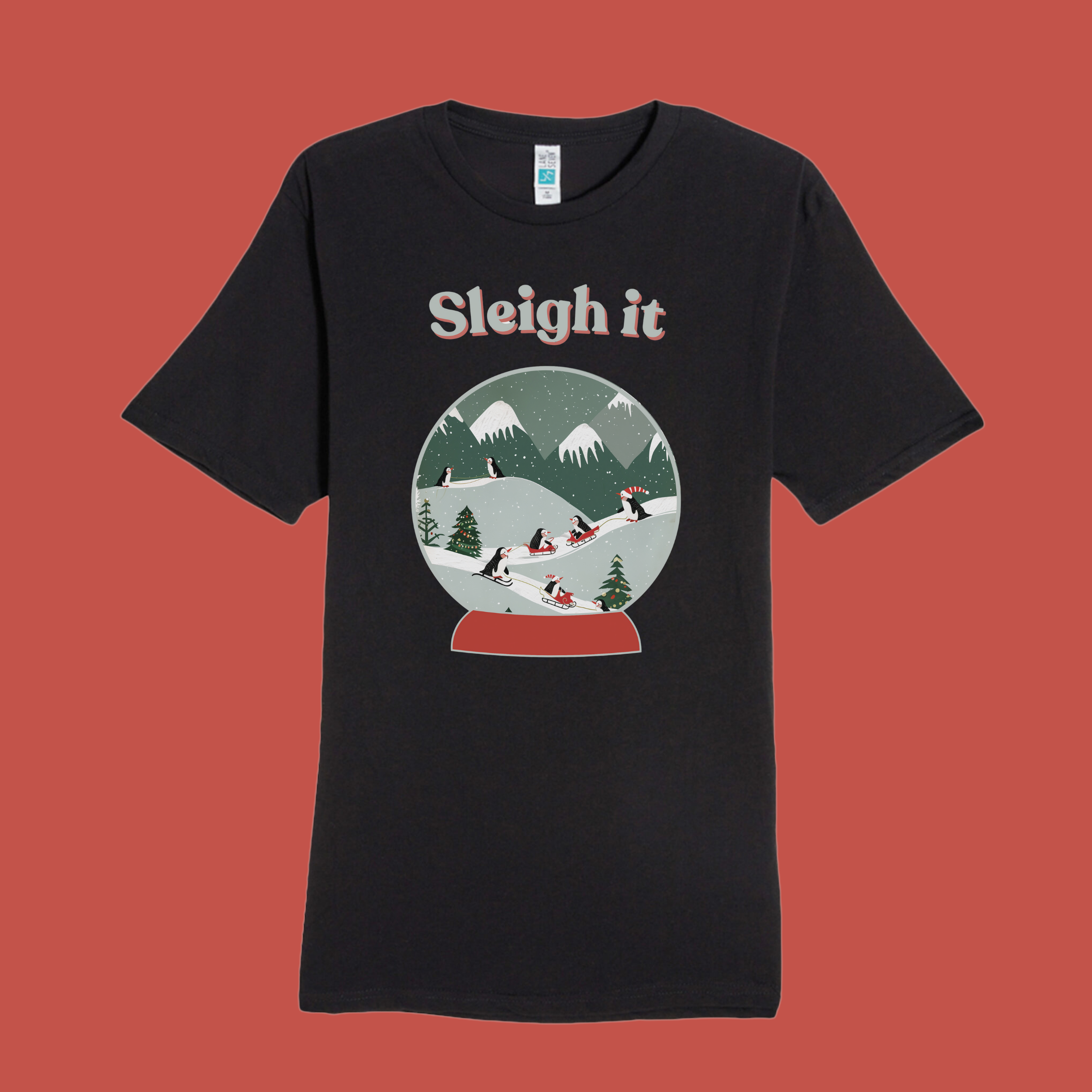 Sleigh Tee - Front Graphic