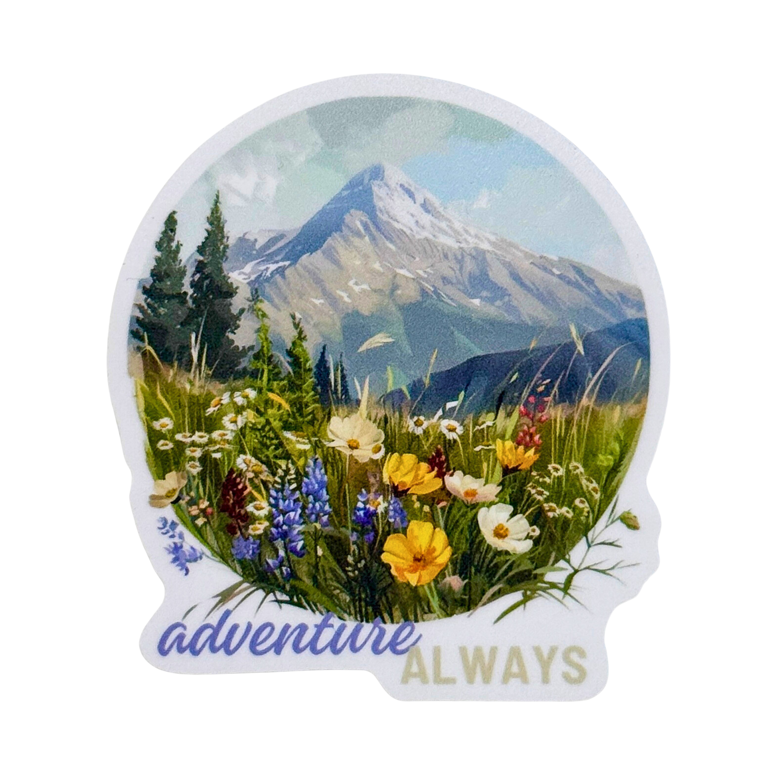 Bloom Die-Cut Sticker (2.25" x 2.5")