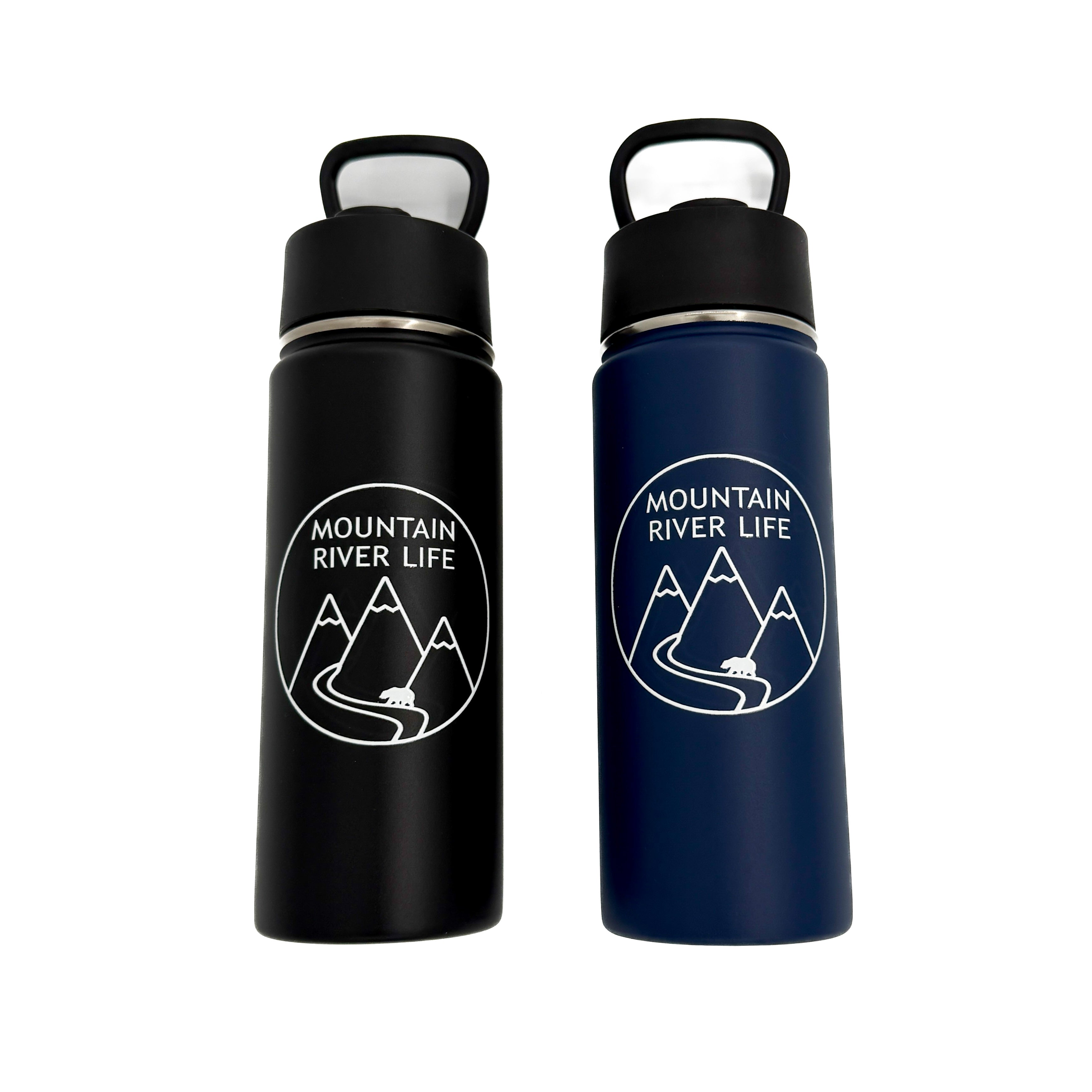Mountain River Life 18oz Insulated Water Bottle