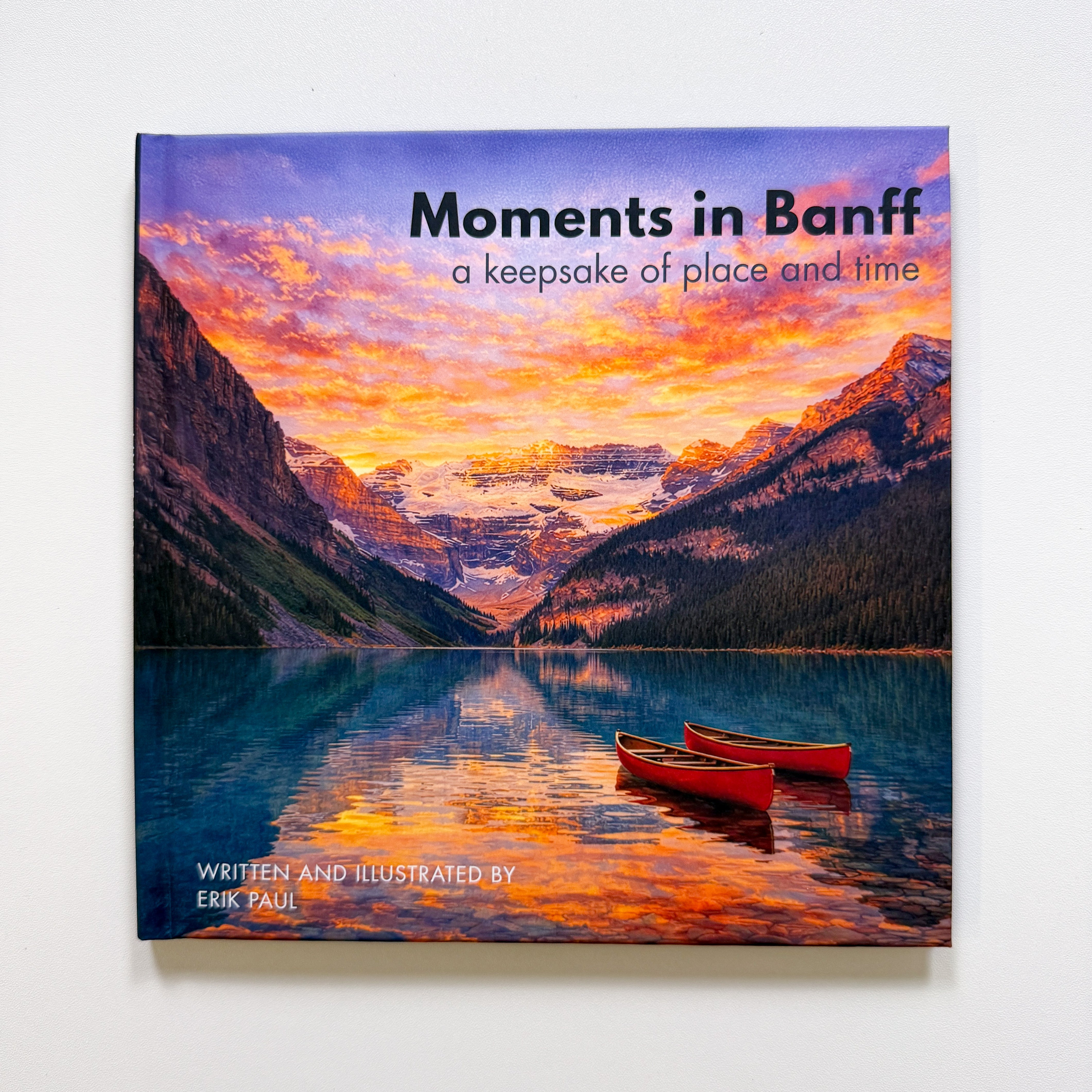 Moments in Banff – Hardcover Book