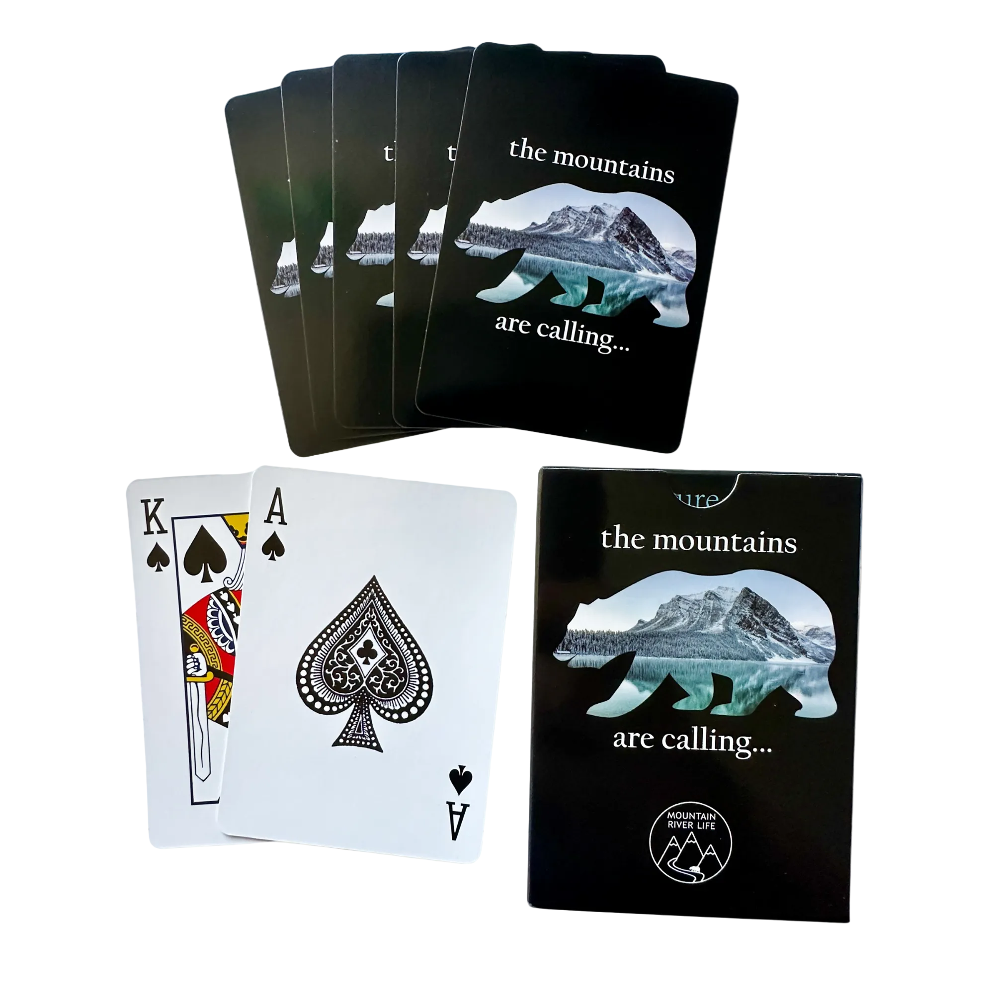 The Mountains Are Calling Playing Cards