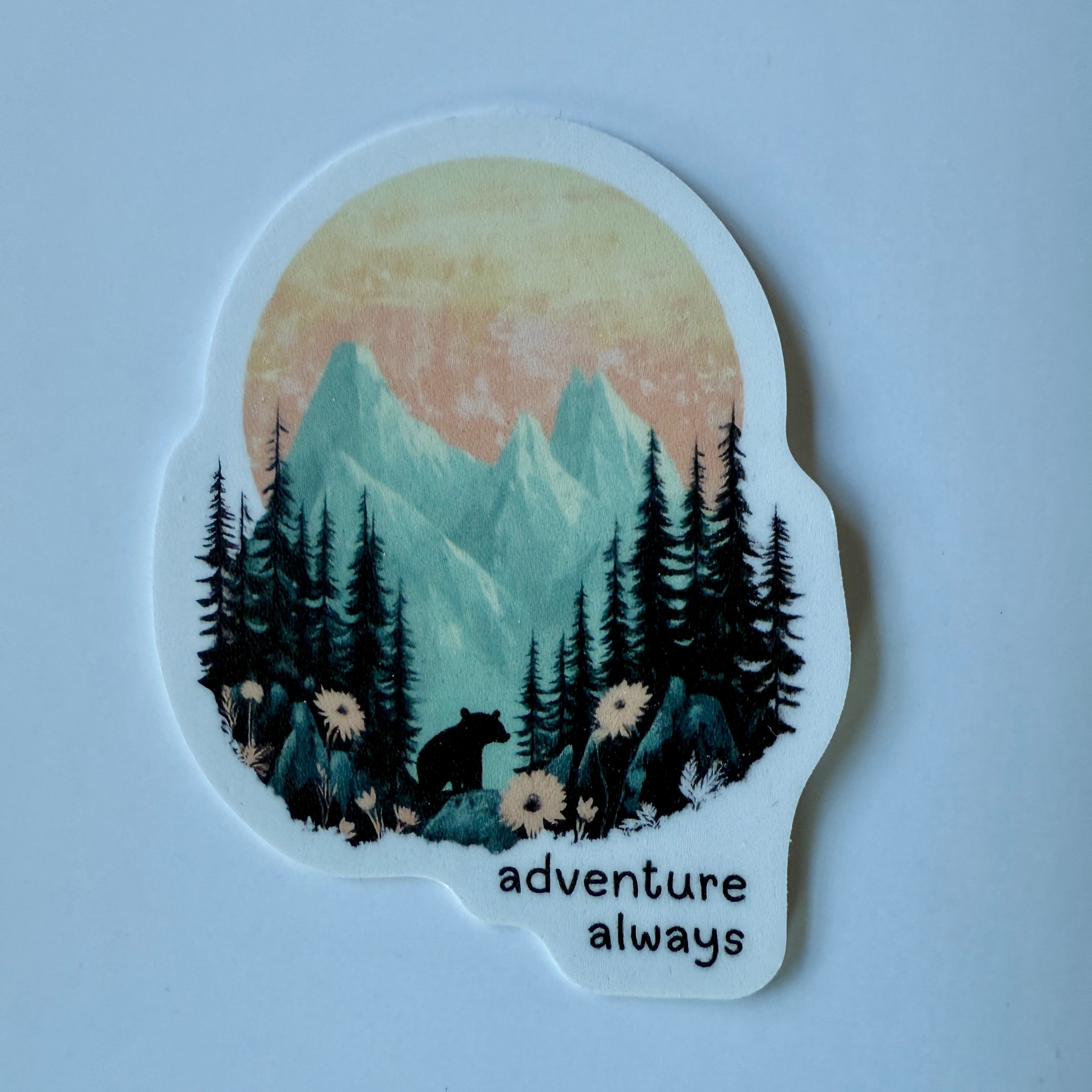 Wildflower Die-Cut Sticker (1.88" x 2.5")