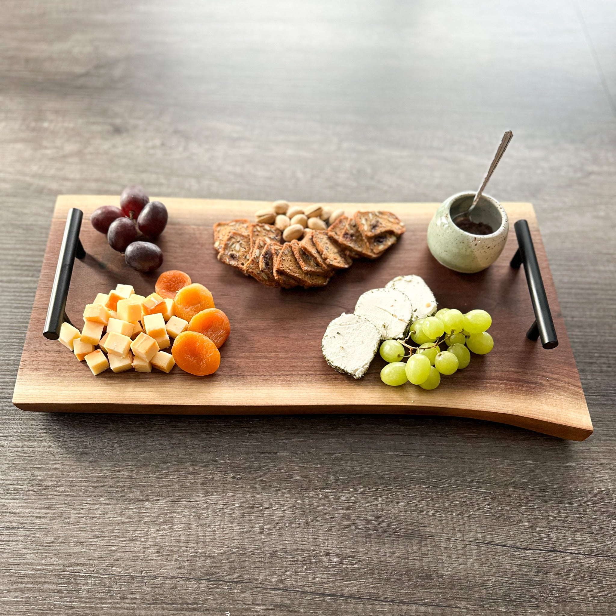 Black Walnut Personalized Charcuterie Board