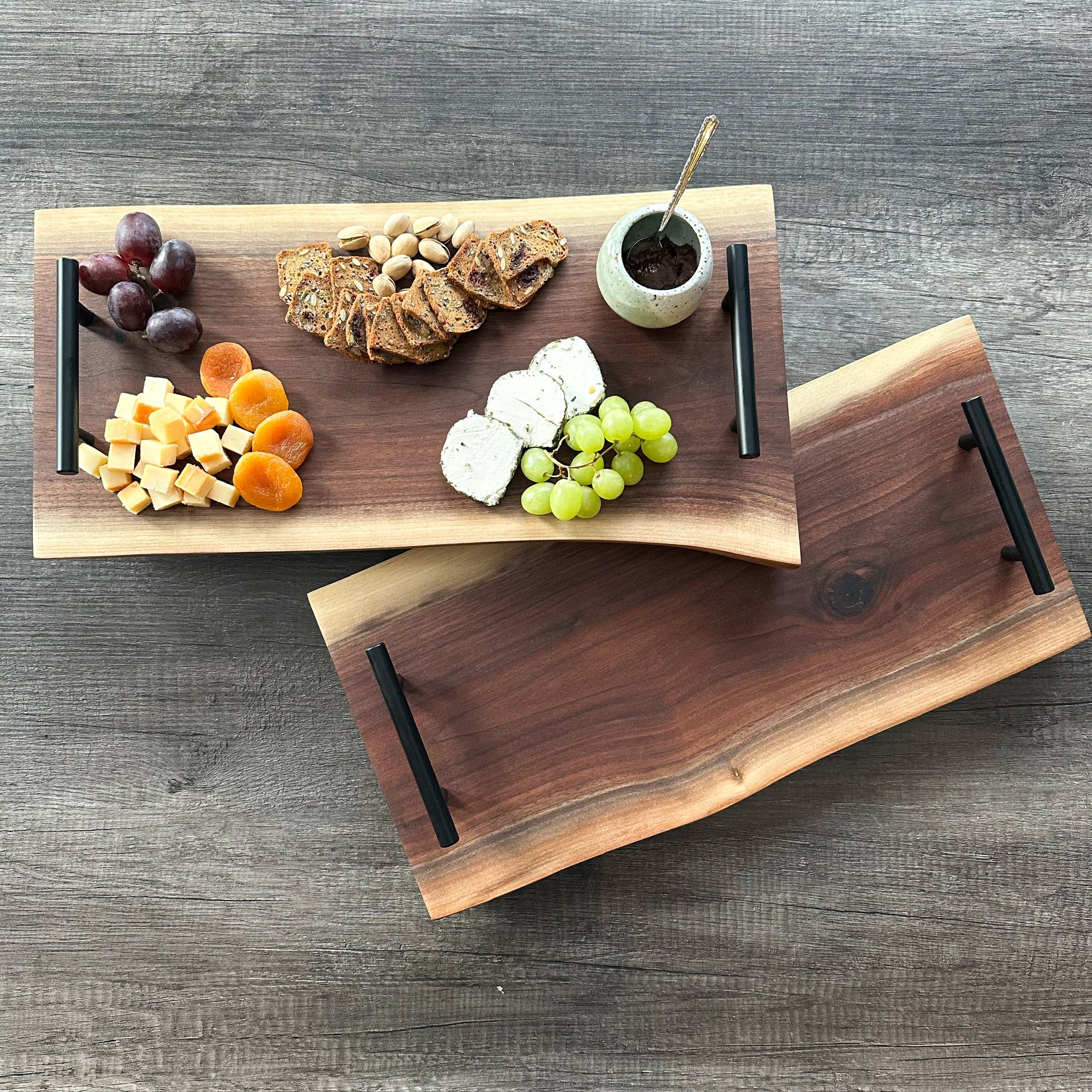 Black Walnut Personalized Charcuterie Board