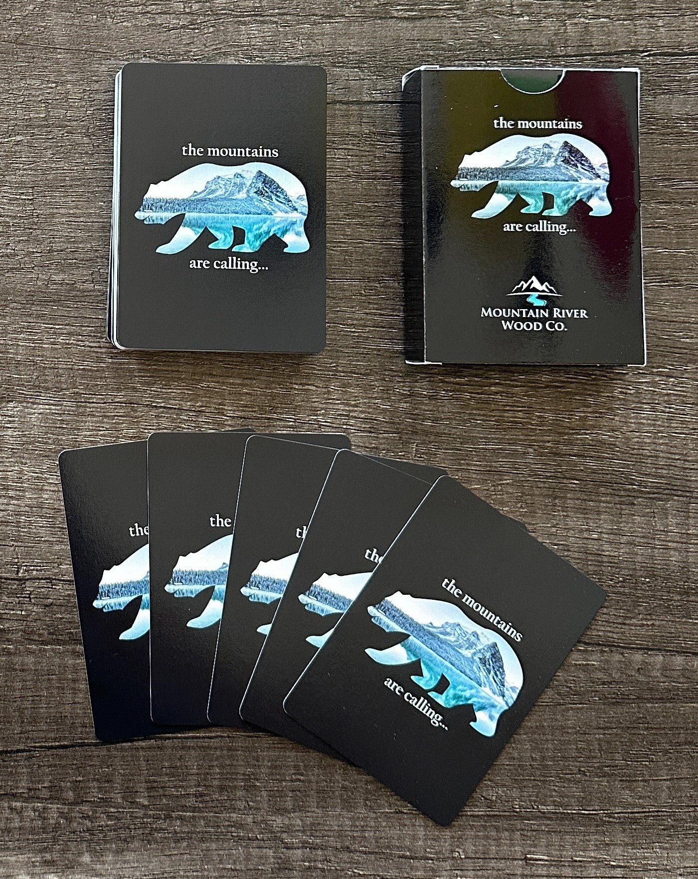 The Mountains Are Calling Premium Playing Cards
