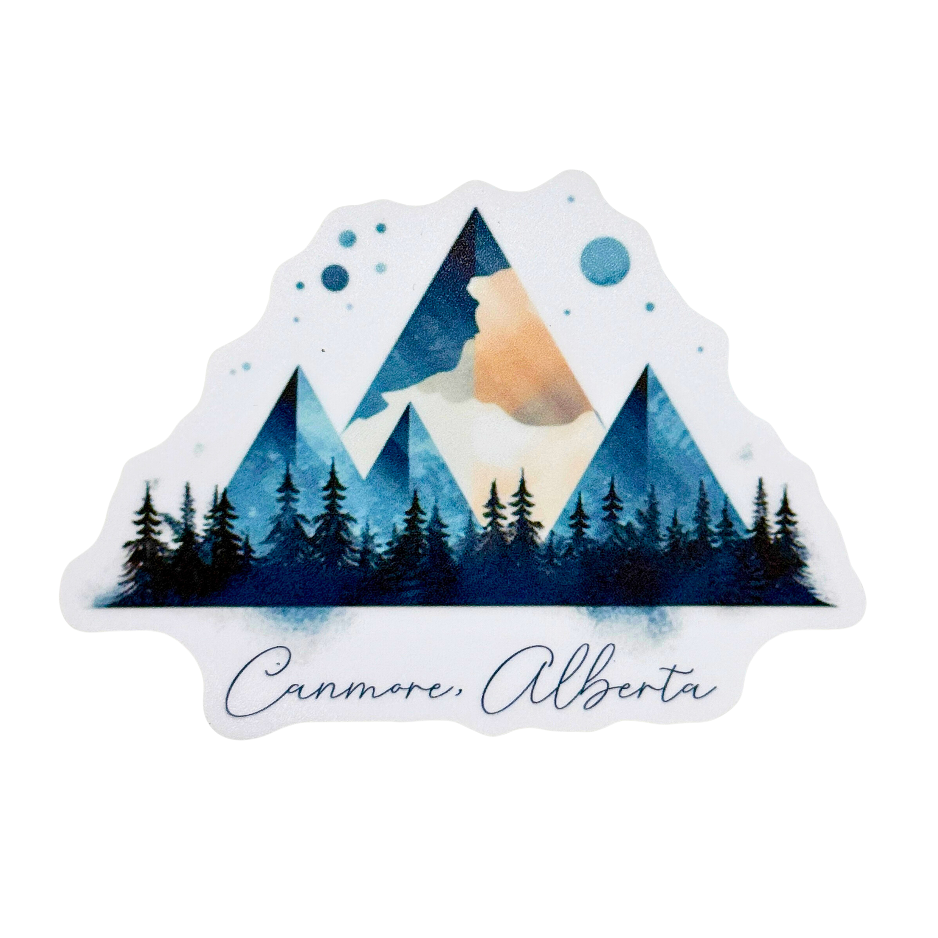 Minimalist Die-Cut Sticker (4" x 2.88")