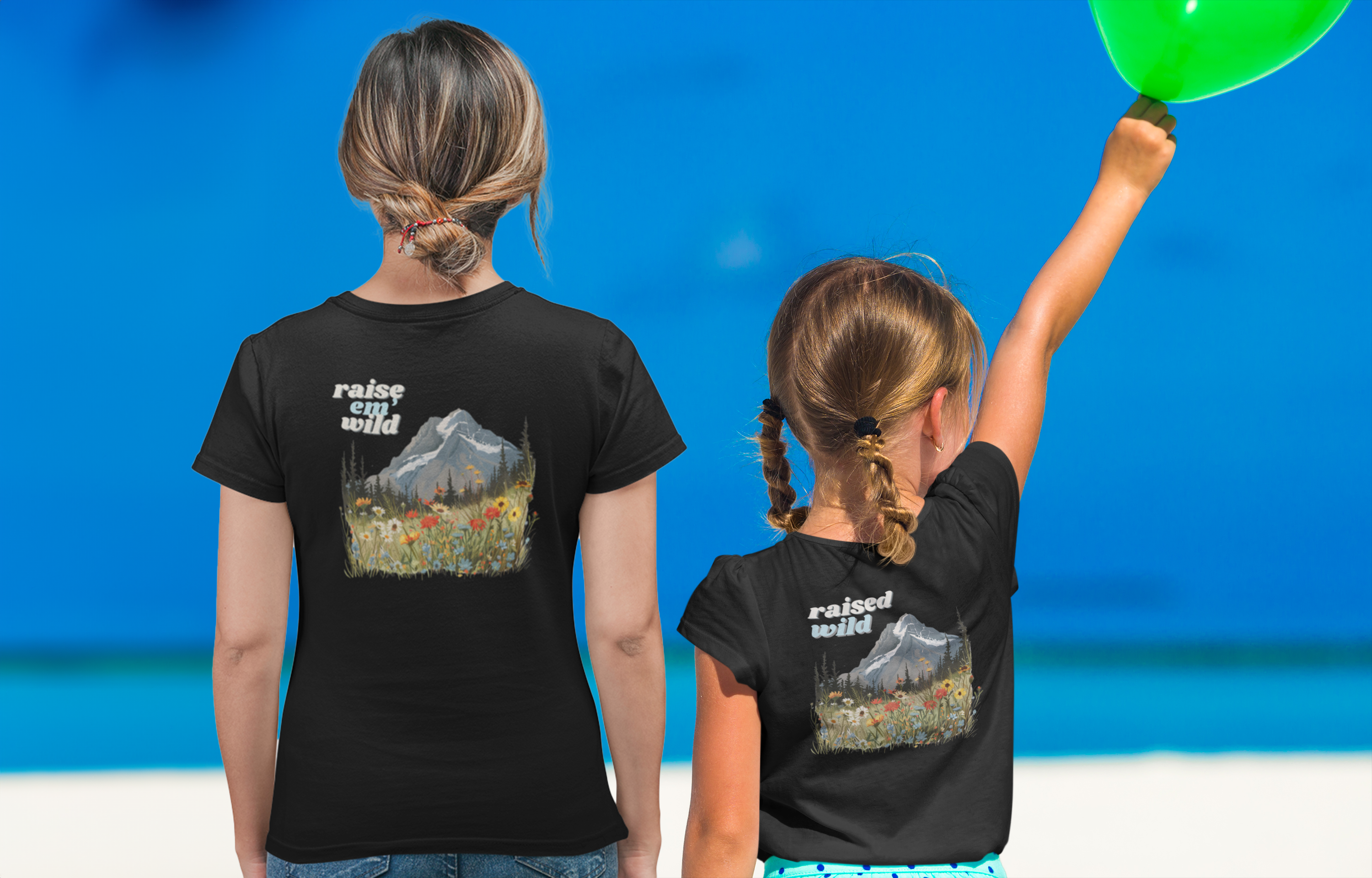 Mountain Mama & Mountain Girl Tee Combo