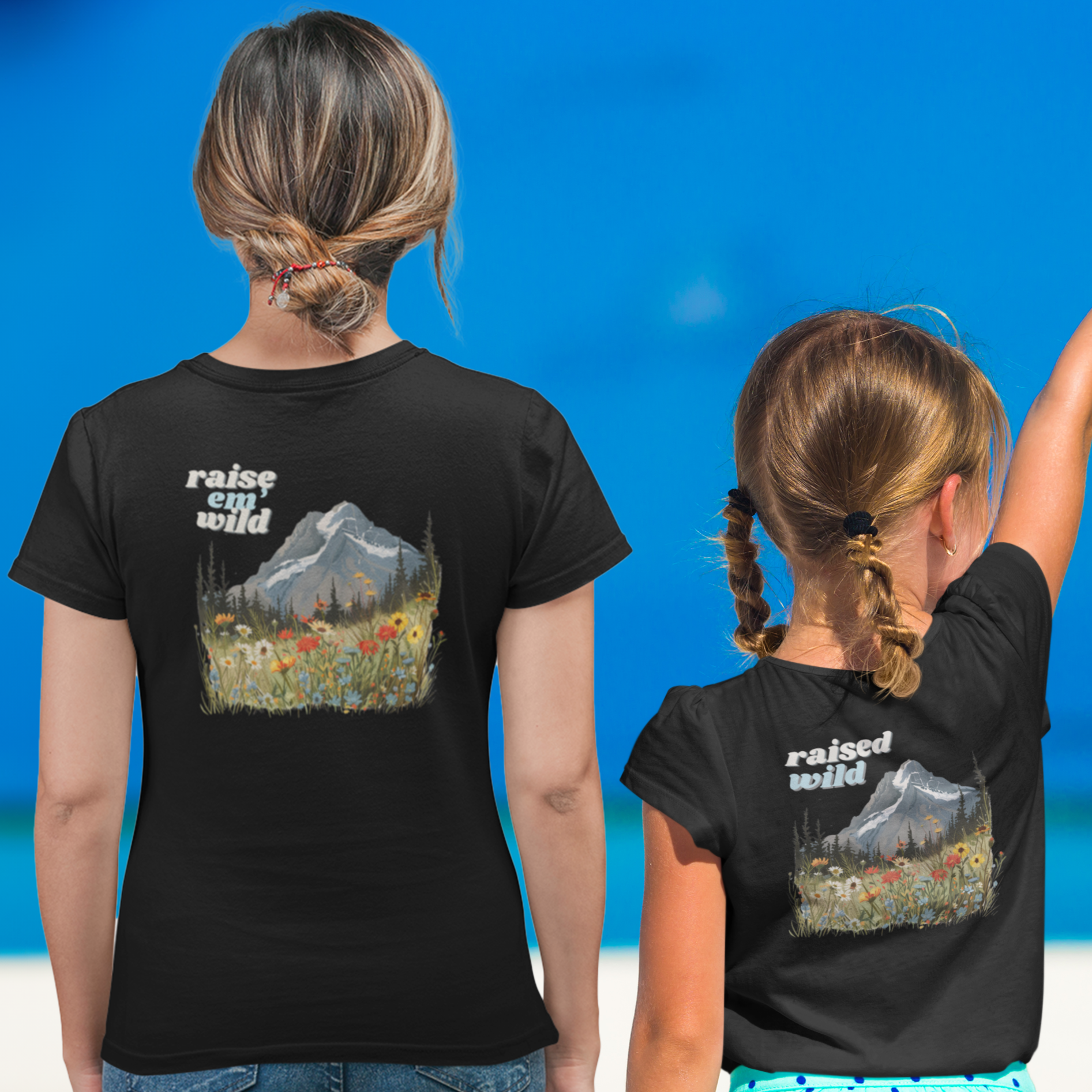 Mountain Mama & Mountain Girl Tee Combo