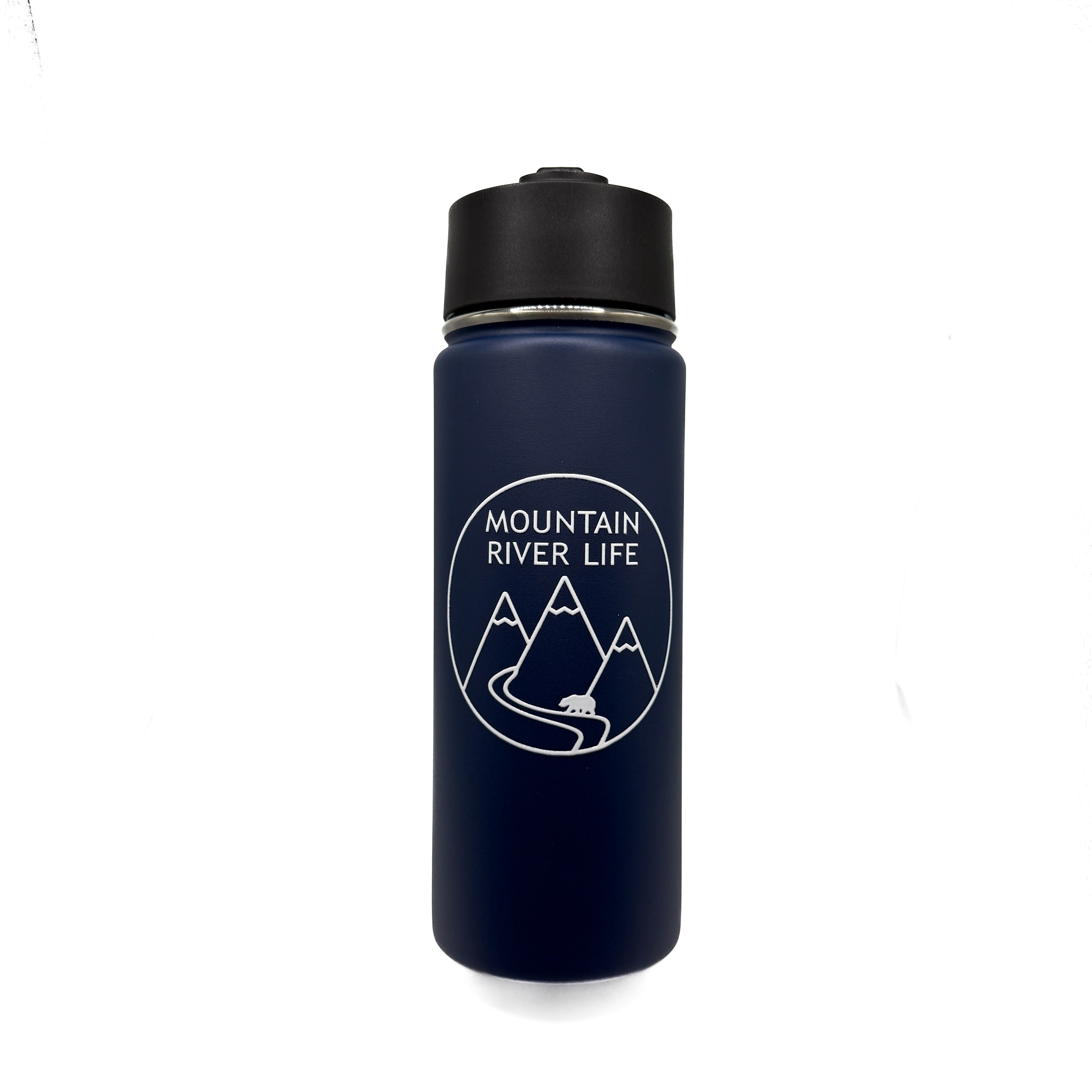 Mountain River Life 18oz Insulated Water Bottle