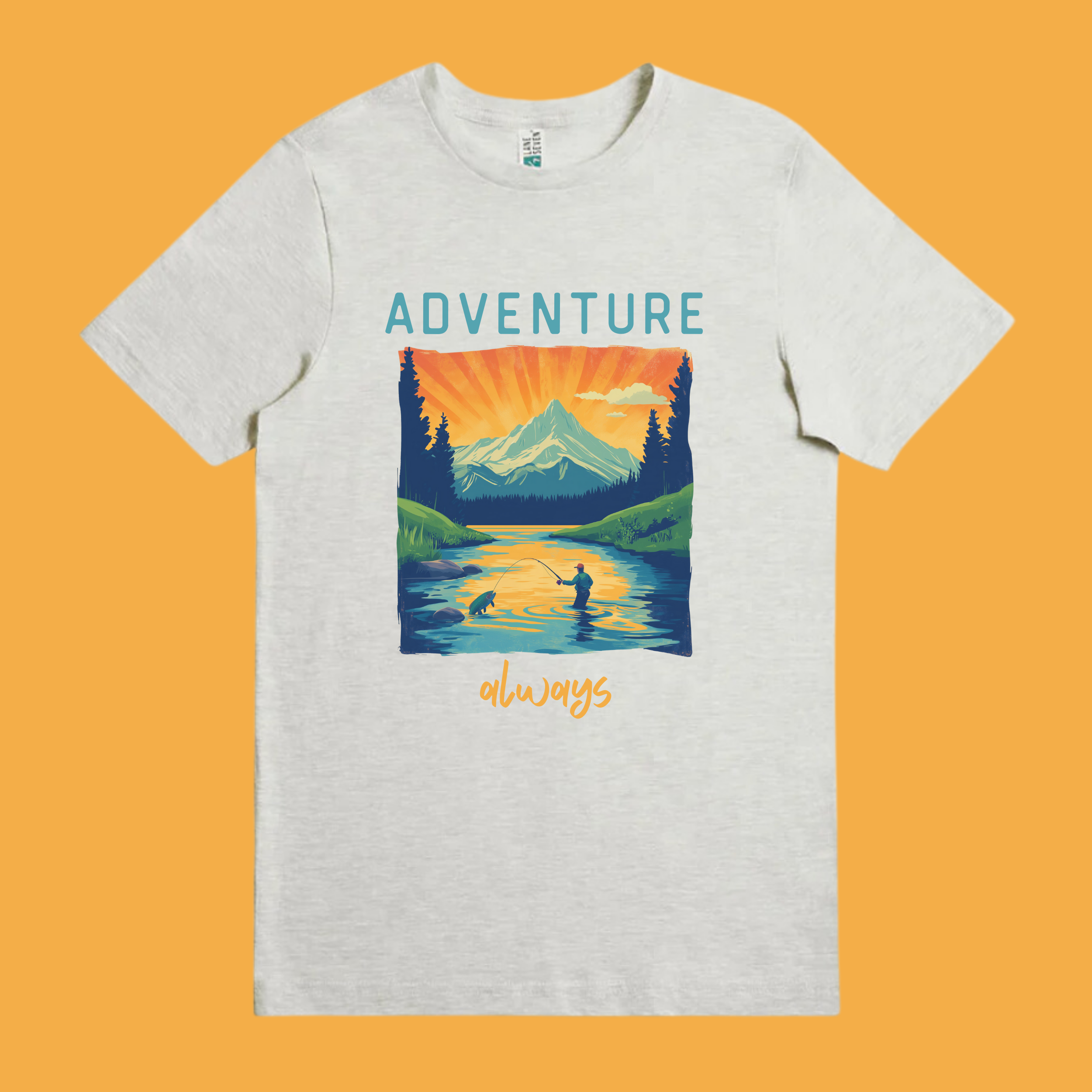 Fishing Tee - Front Graphic