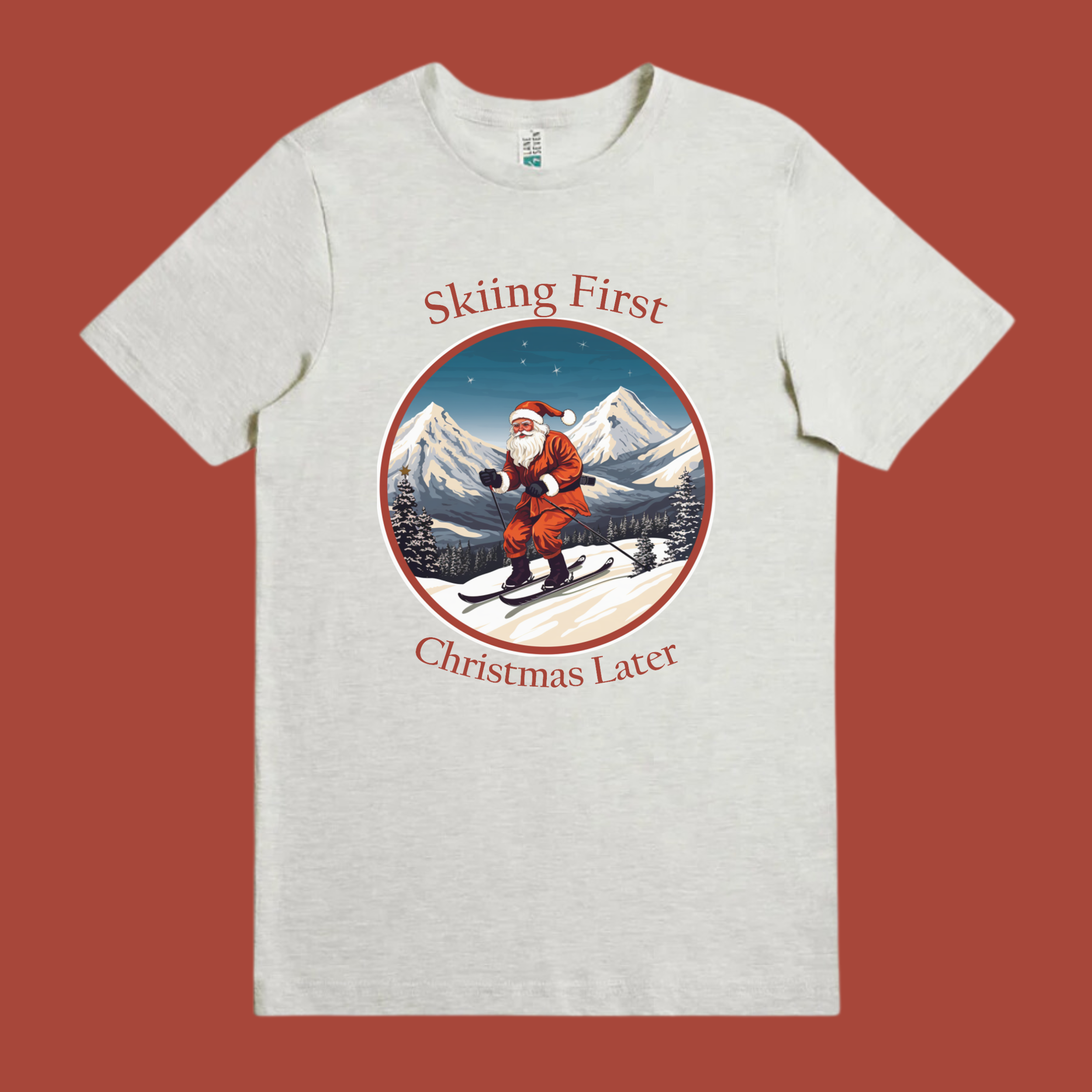 Ski Tee - Front Graphic