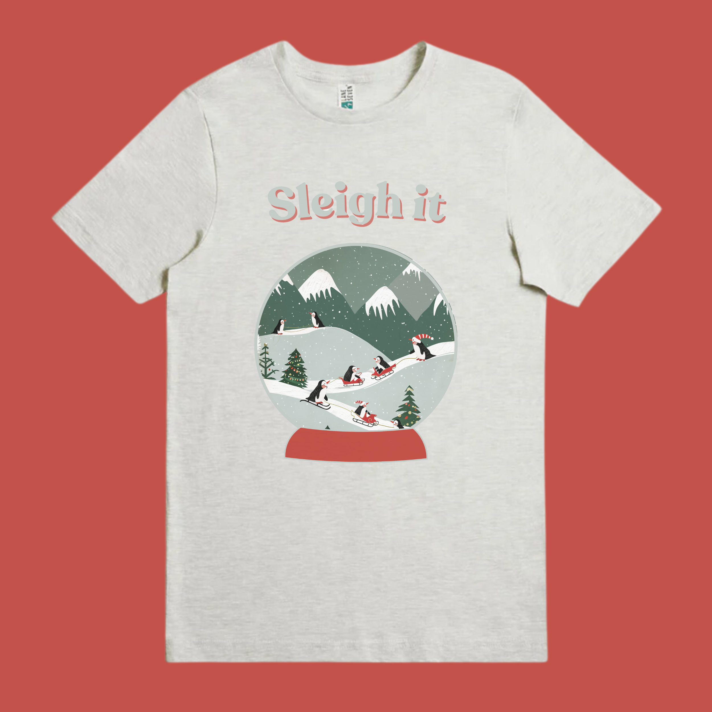 Sleigh Tee - Front Graphic