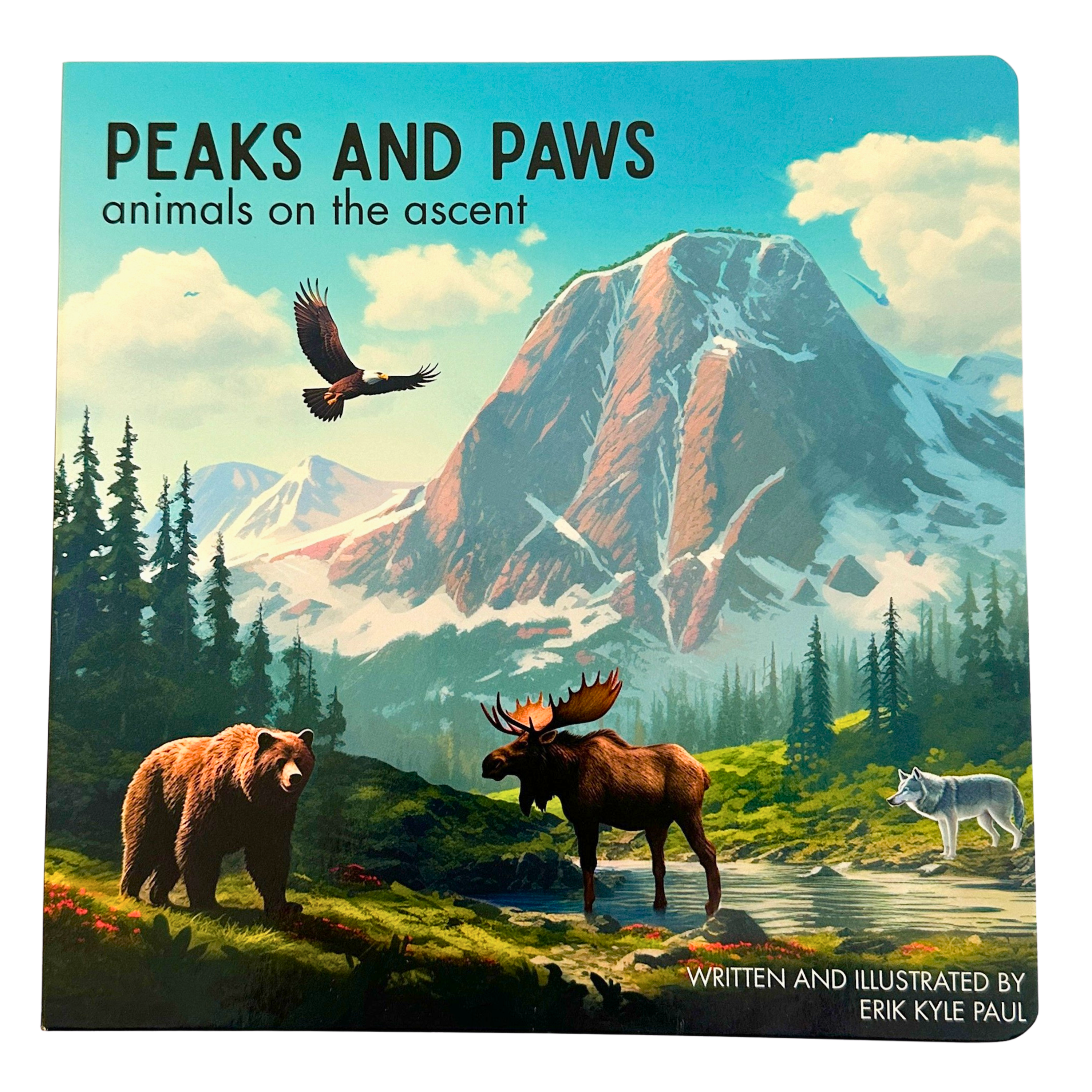 Peaks & Paws — Board Book
