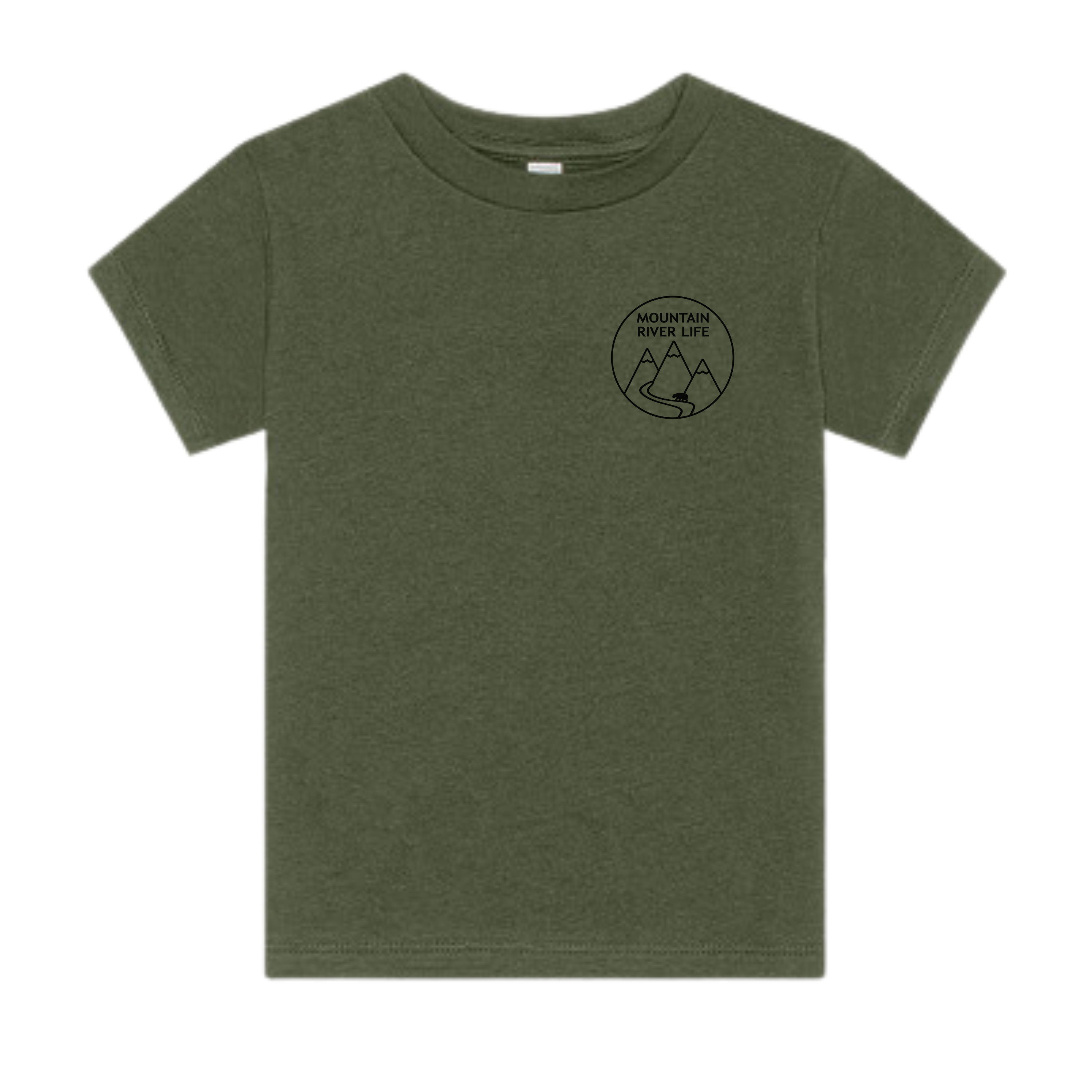 Raised Wild Bear Kids T-Shirt