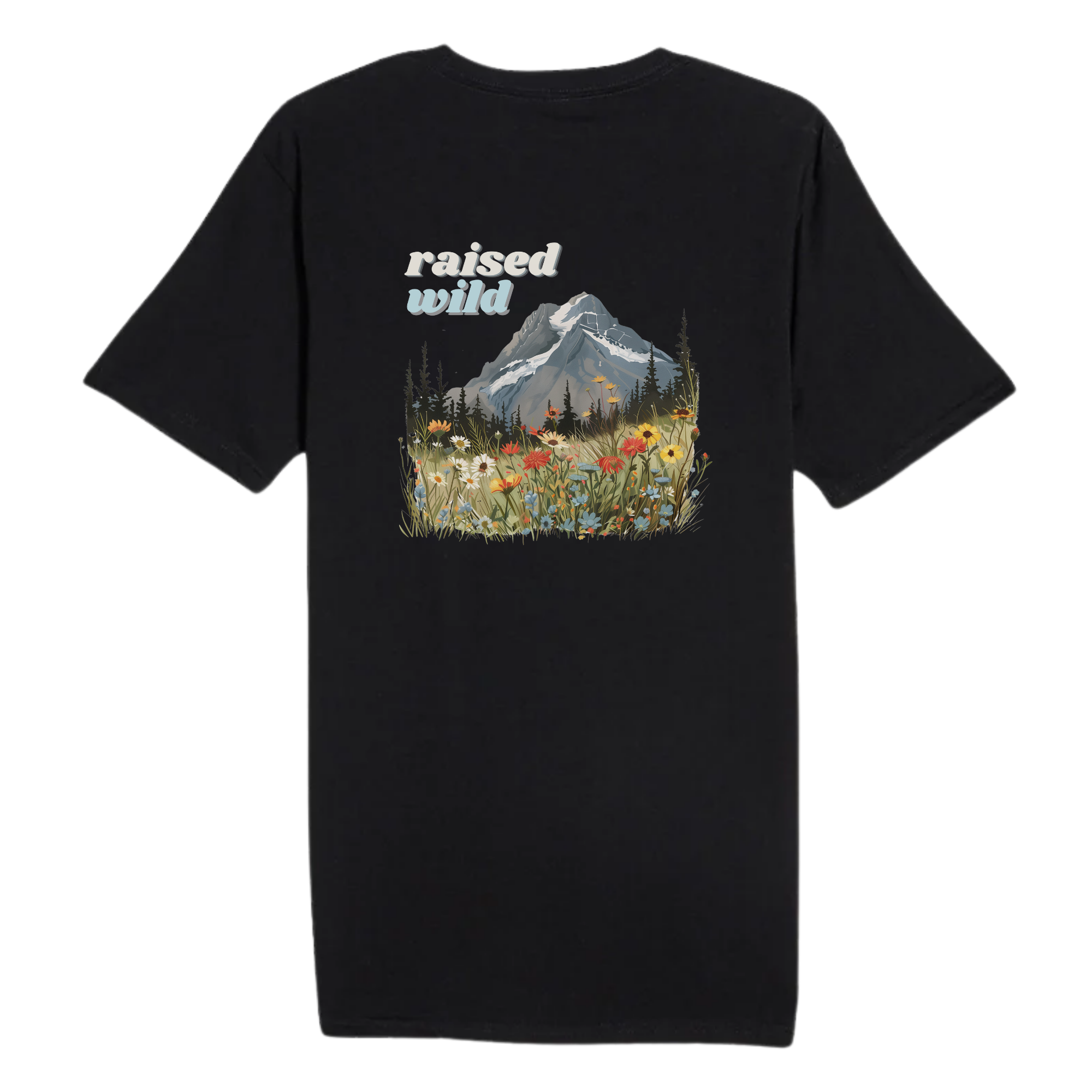 Raised Wild Adult T-Shirt