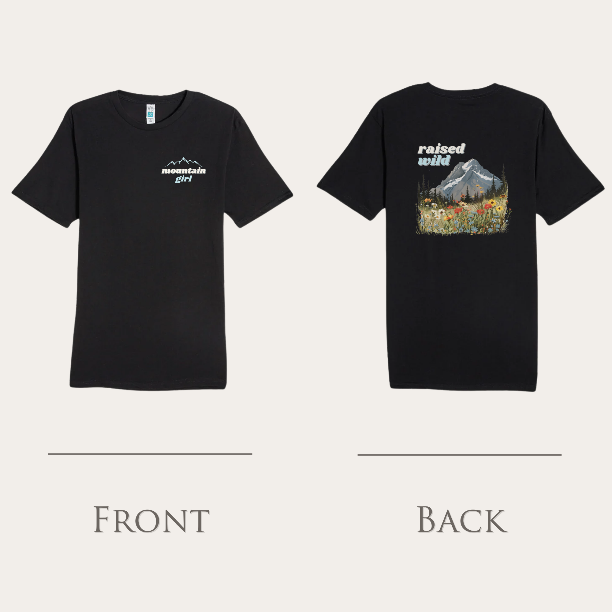 Raised Wild Adult T-Shirt