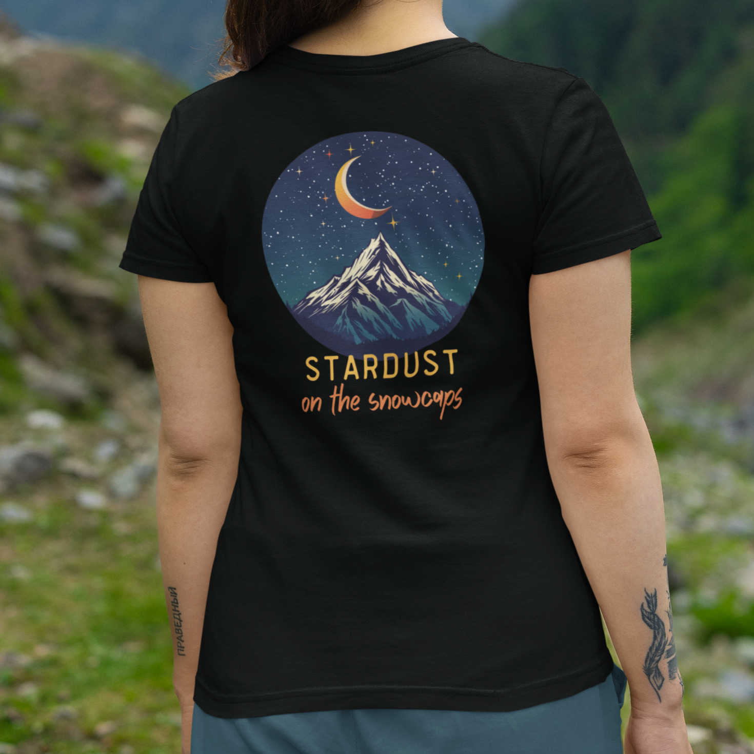 Stardust Tee - Back Graphic