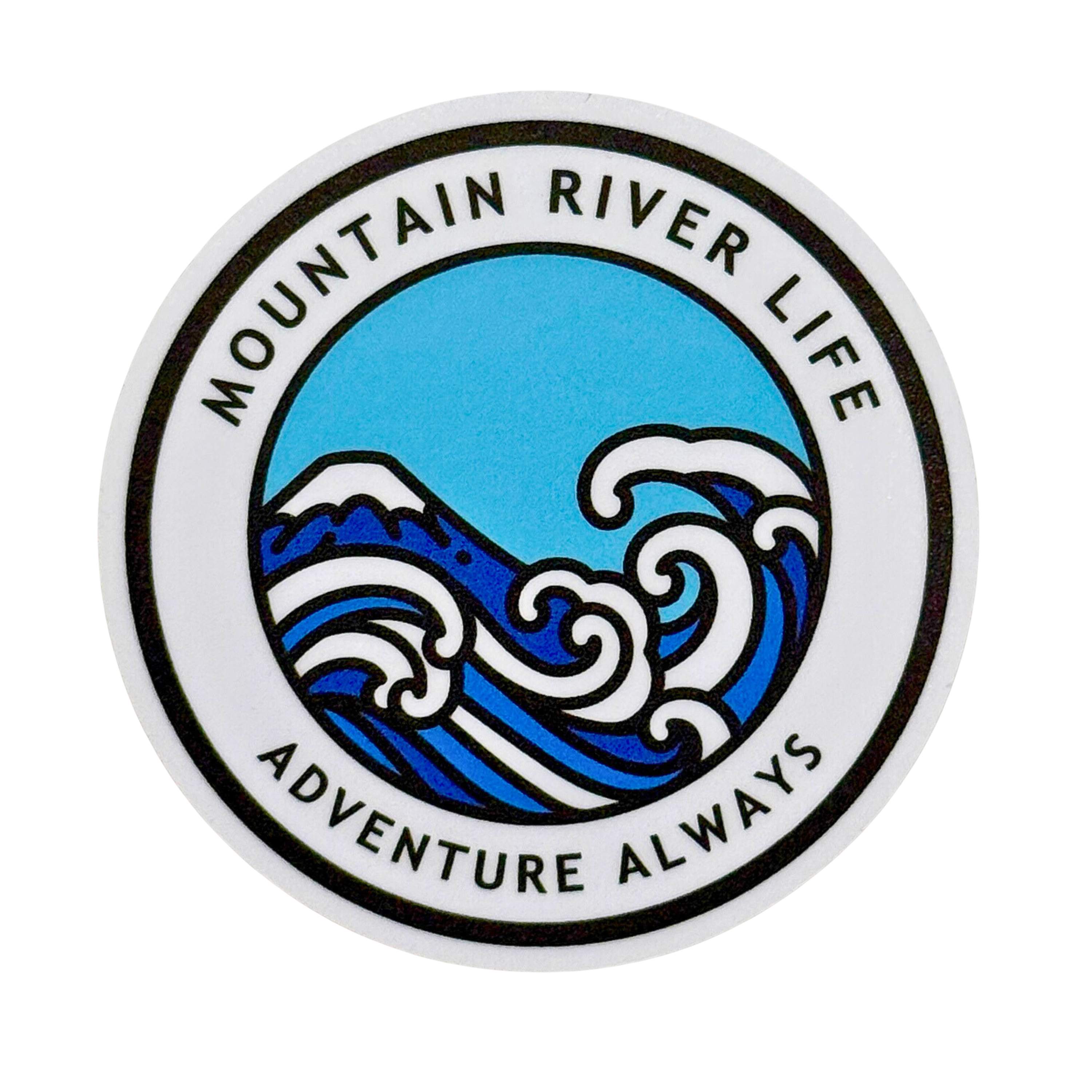 Wave Wild Die-Cut Sticker (2.5" x 2.5")